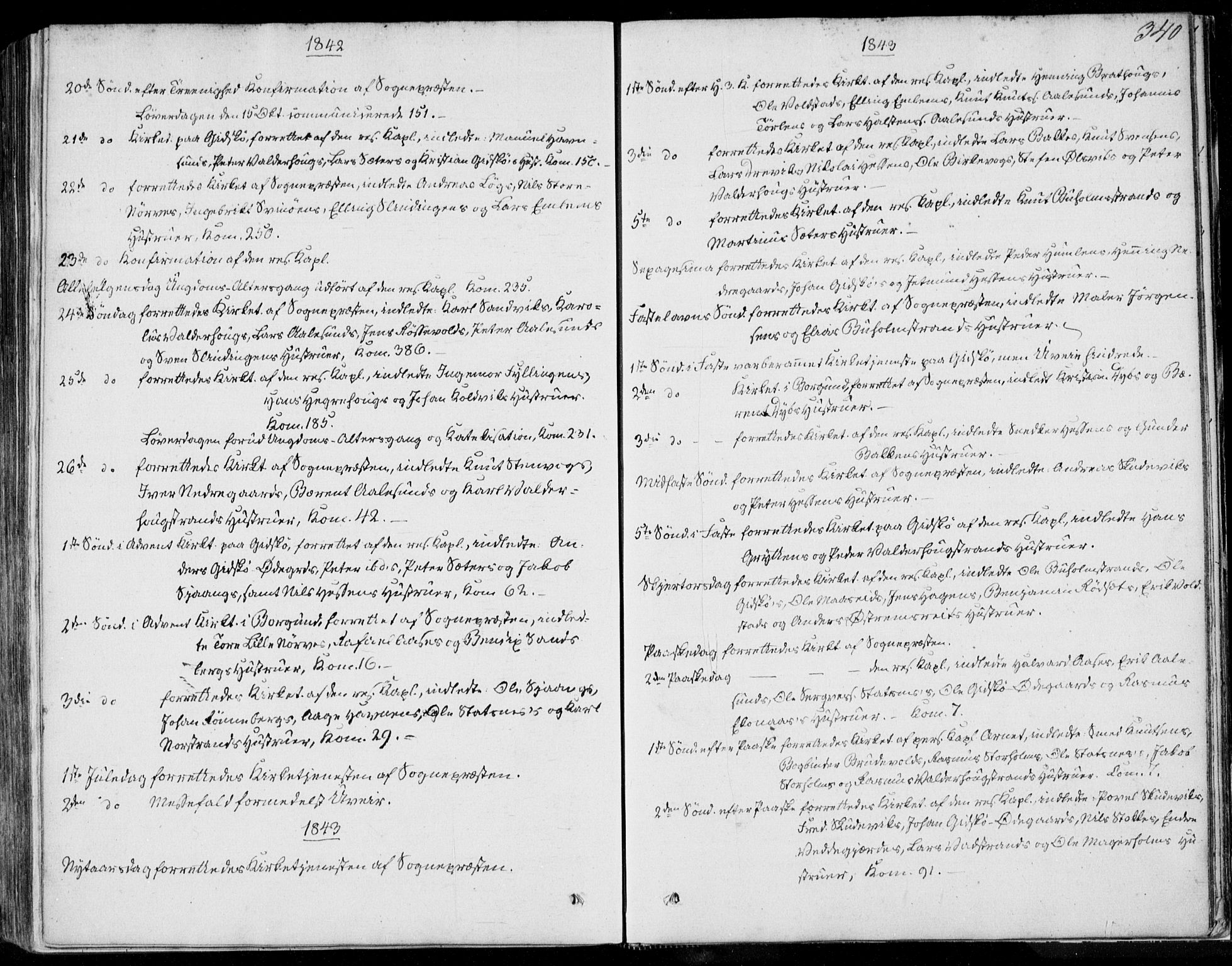 Ministerialprotokoller, klokkerbøker og fødselsregistre - Møre og Romsdal, SAT/A-1454/528/L0396: Parish register (official) no. 528A07, 1839-1847, p. 340