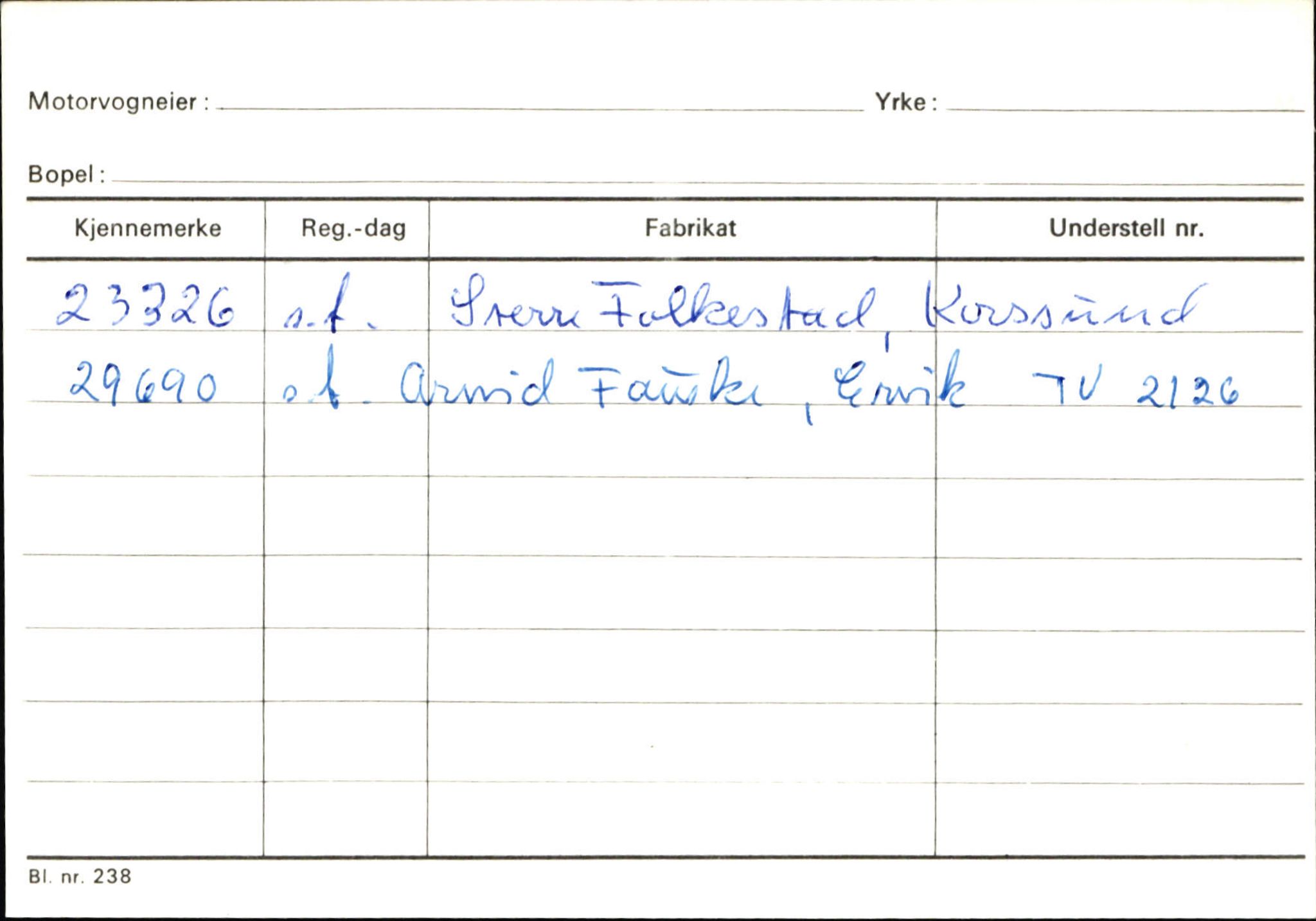 Statens vegvesen, Sogn og Fjordane vegkontor, AV/SAB-A-5301/4/F/L0132: Eigarregister Askvoll A-Å. Balestrand A-Å, 1945-1975, p. 805