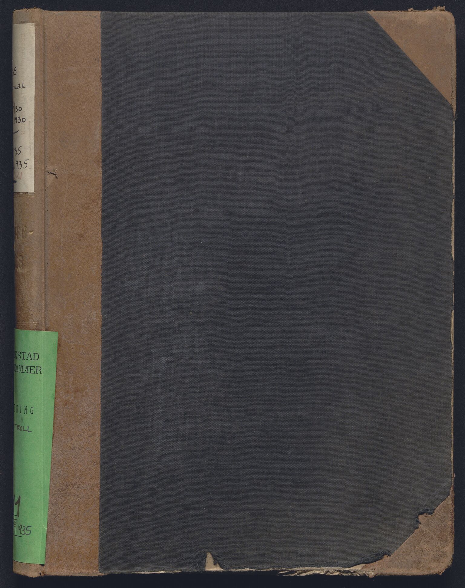 Fredrikstad politikammer, AV/SAO-A-10055/H/Ha/Haa/Haac/L0011: Passjournal, 1930-1935