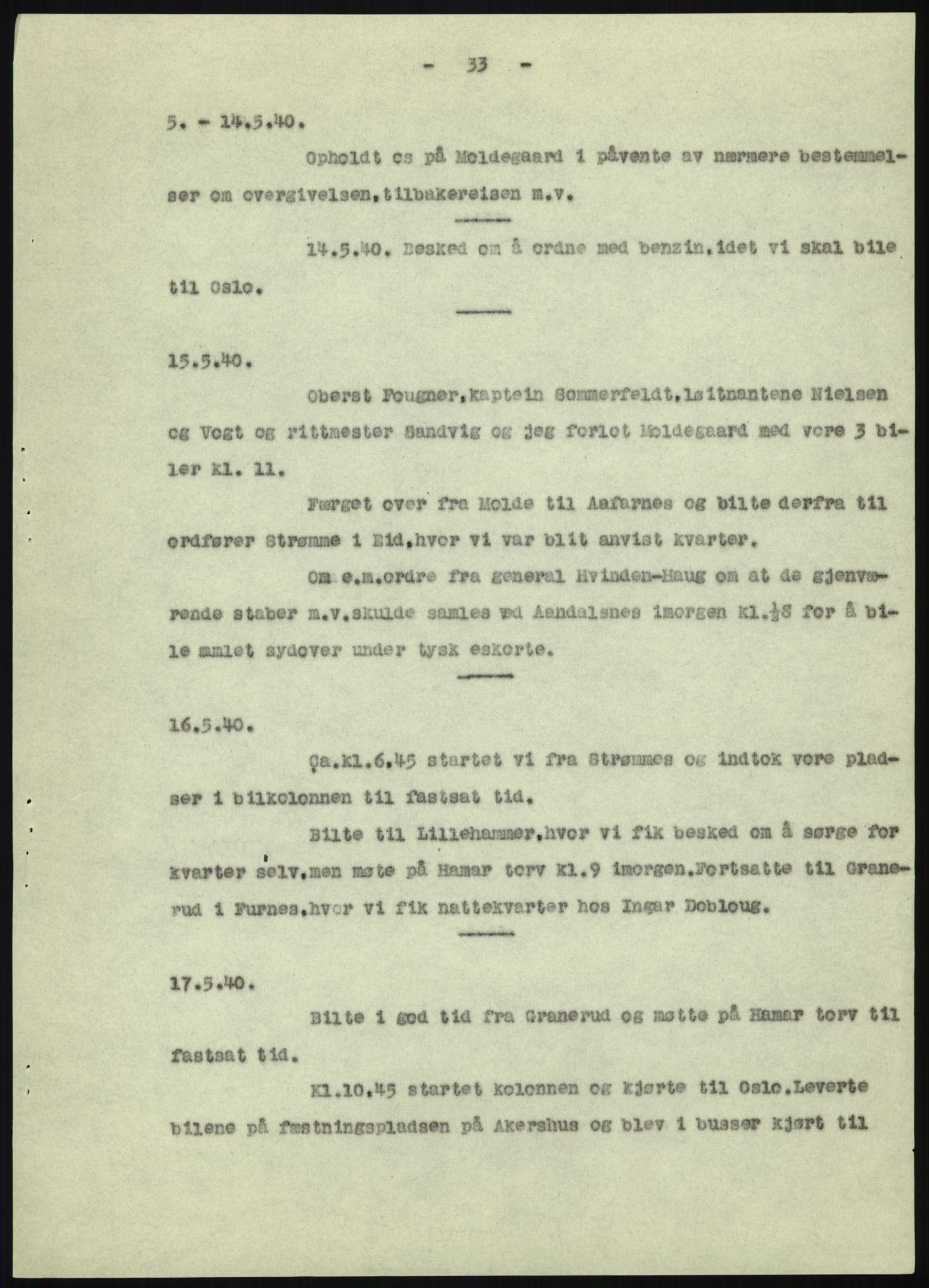 Forsvaret, Forsvarets krigshistoriske avdeling, AV/RA-RAFA-2017/Y/Yb/L0159: II-C-11-750-825  -  Kavaleriet og artilleriet, 1936-1940, p. 705