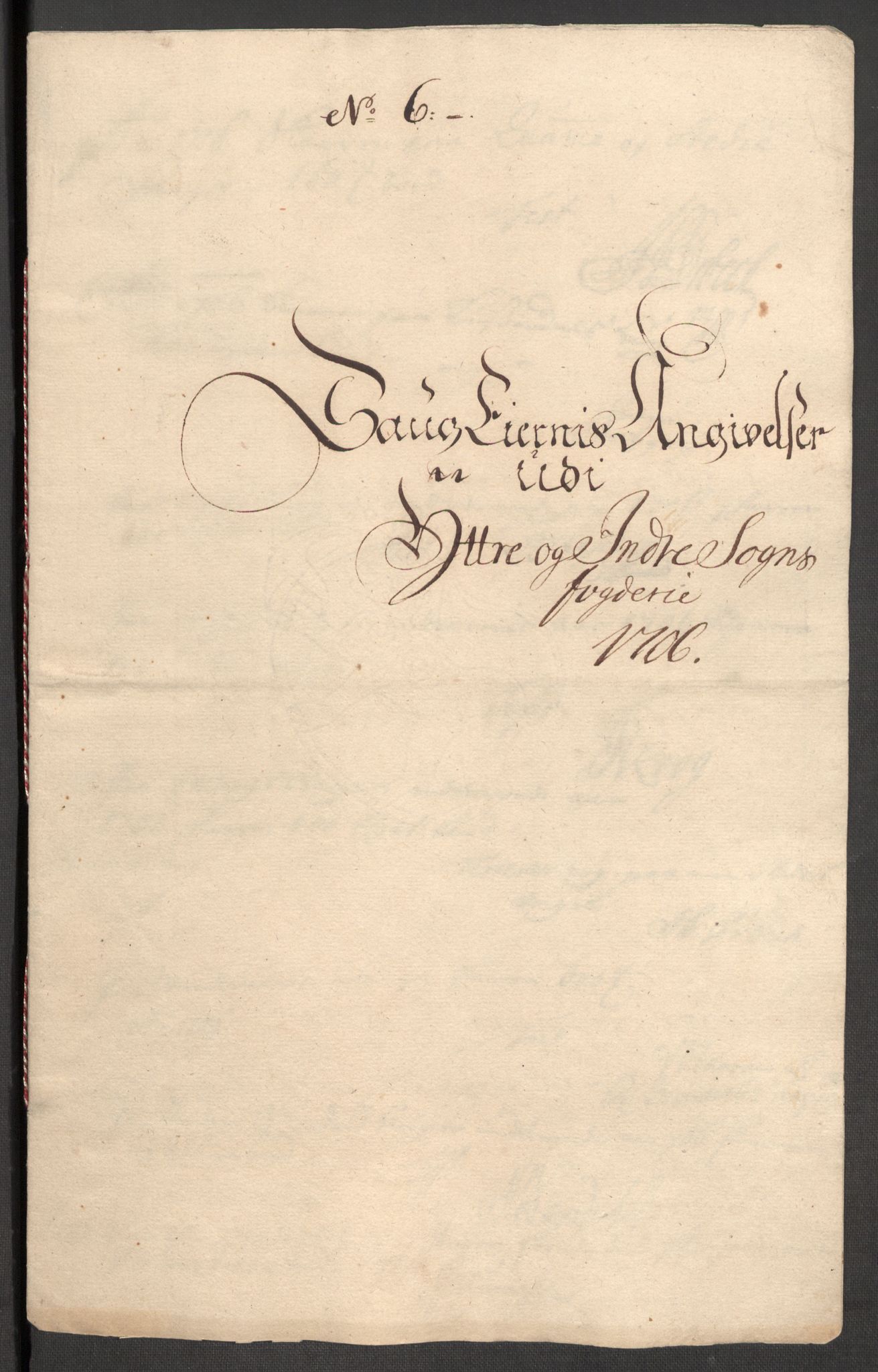 Rentekammeret inntil 1814, Reviderte regnskaper, Fogderegnskap, RA/EA-4092/R52/L3314: Fogderegnskap Sogn, 1705-1707, p. 351