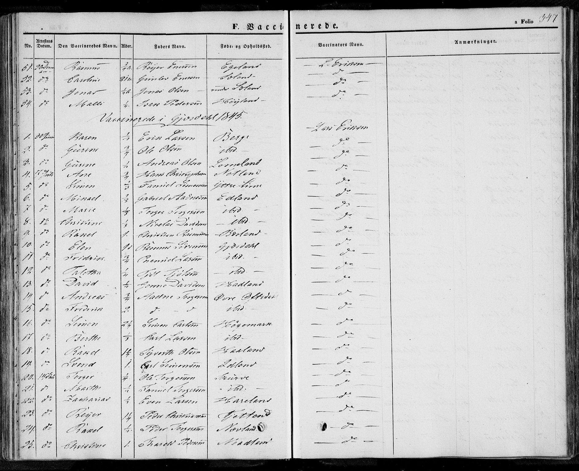 Lye sokneprestkontor, SAST/A-101794/001/30BA/L0006: Parish register (official) no. A 5.2, 1842-1855, p. 348