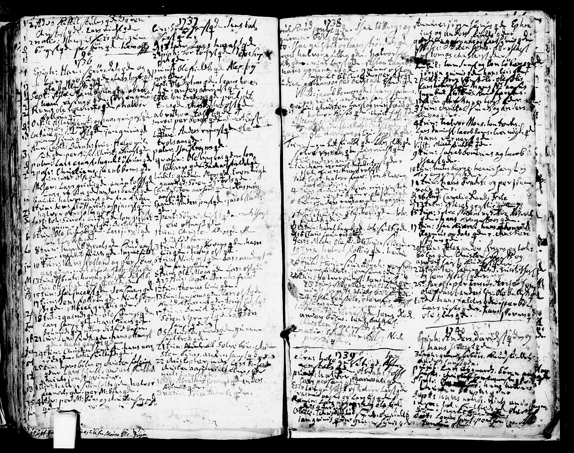 Gjerpen kirkebøker, SAKO/A-265/F/Fa/L0001: Parish register (official) no. I 1, 1681-1746