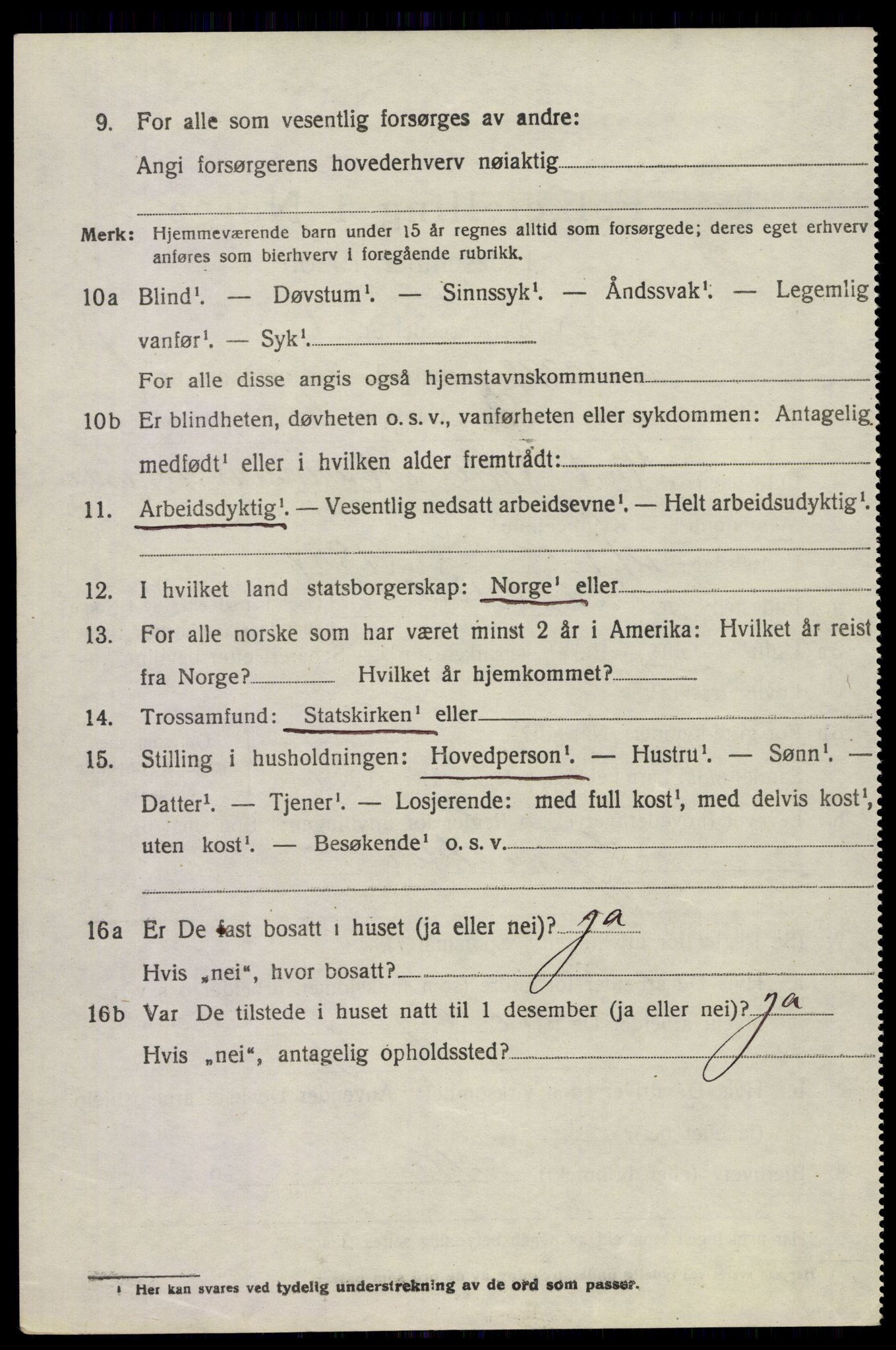 SAKO, 1920 census for Borre, 1920, p. 2621