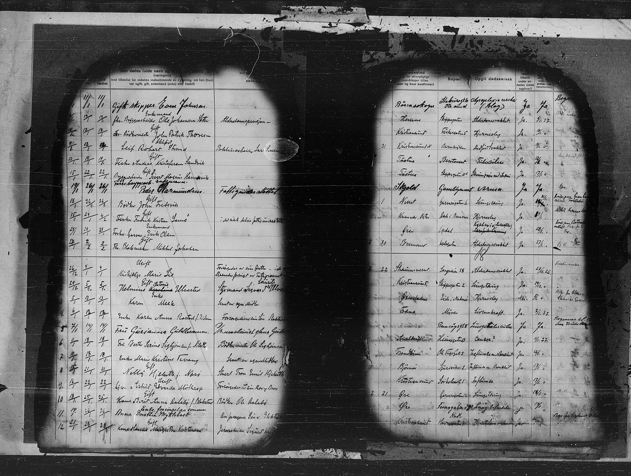 Kristiansund sokneprestkontor, AV/SAT-A-1068/1/I/I1: Parish register (official) no. 7e, 1916-1930, p. 18