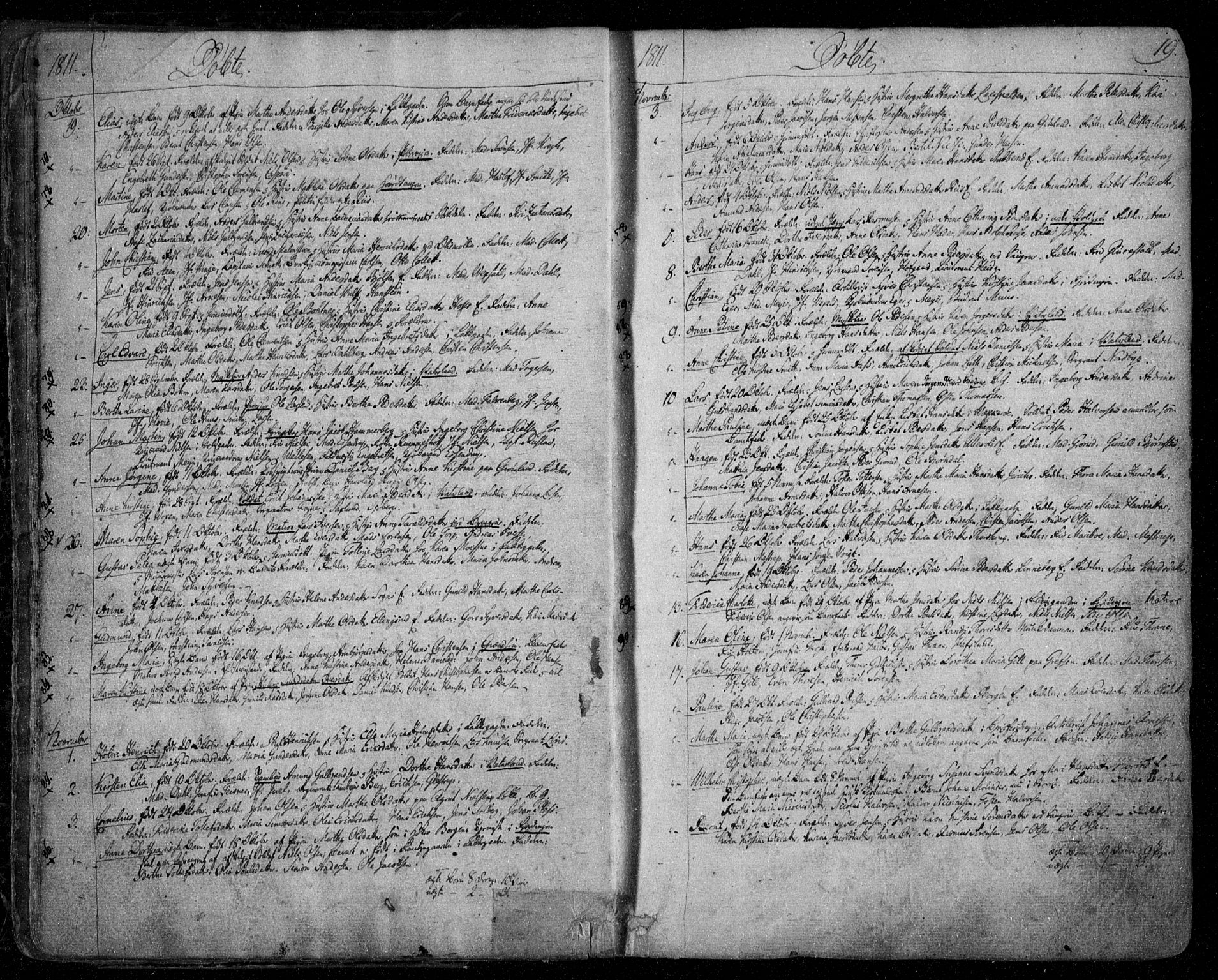 Aker prestekontor kirkebøker, SAO/A-10861/F/L0011: Parish register (official) no. 11, 1810-1819, p. 19