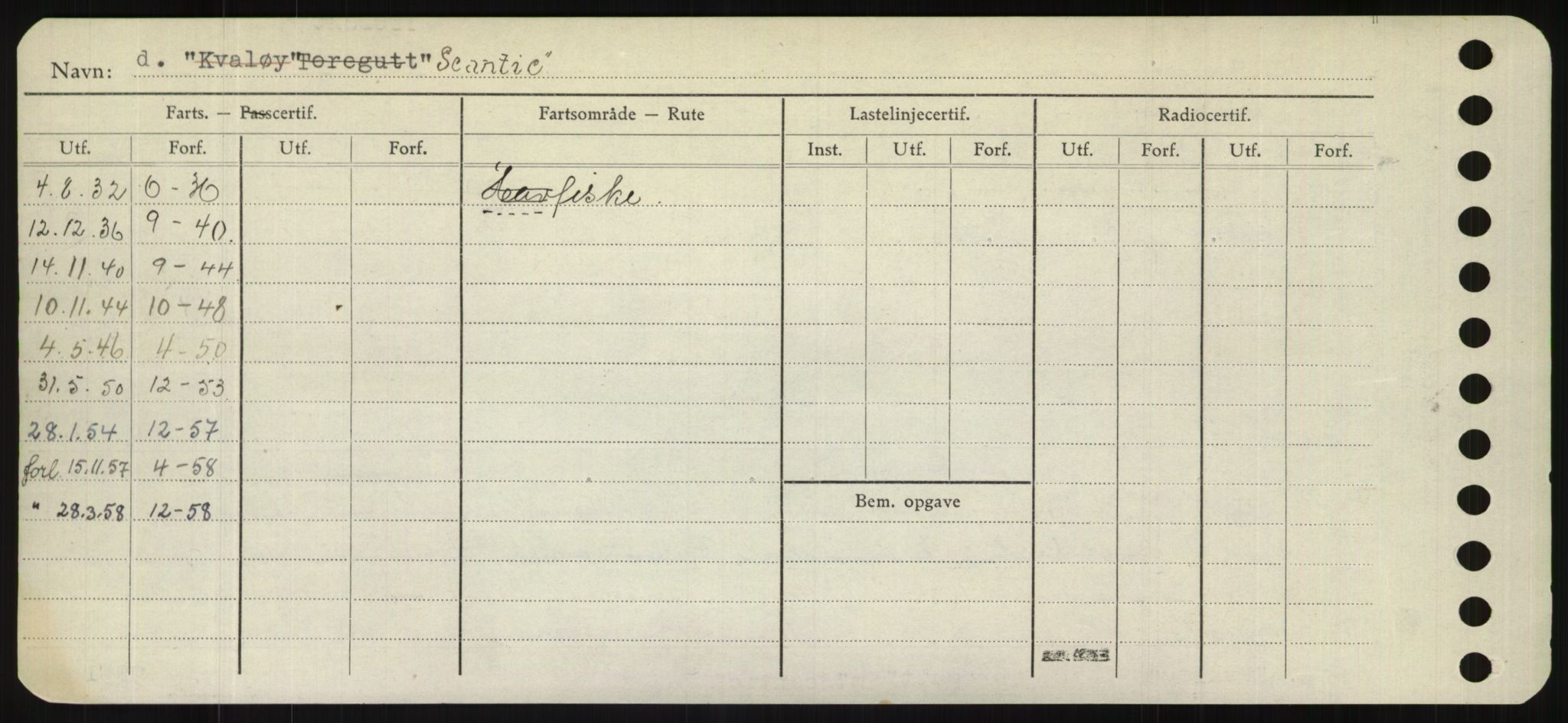 Sjøfartsdirektoratet med forløpere, Skipsmålingen, RA/S-1627/H/Hd/L0032: Fartøy, San-Seve, p. 252