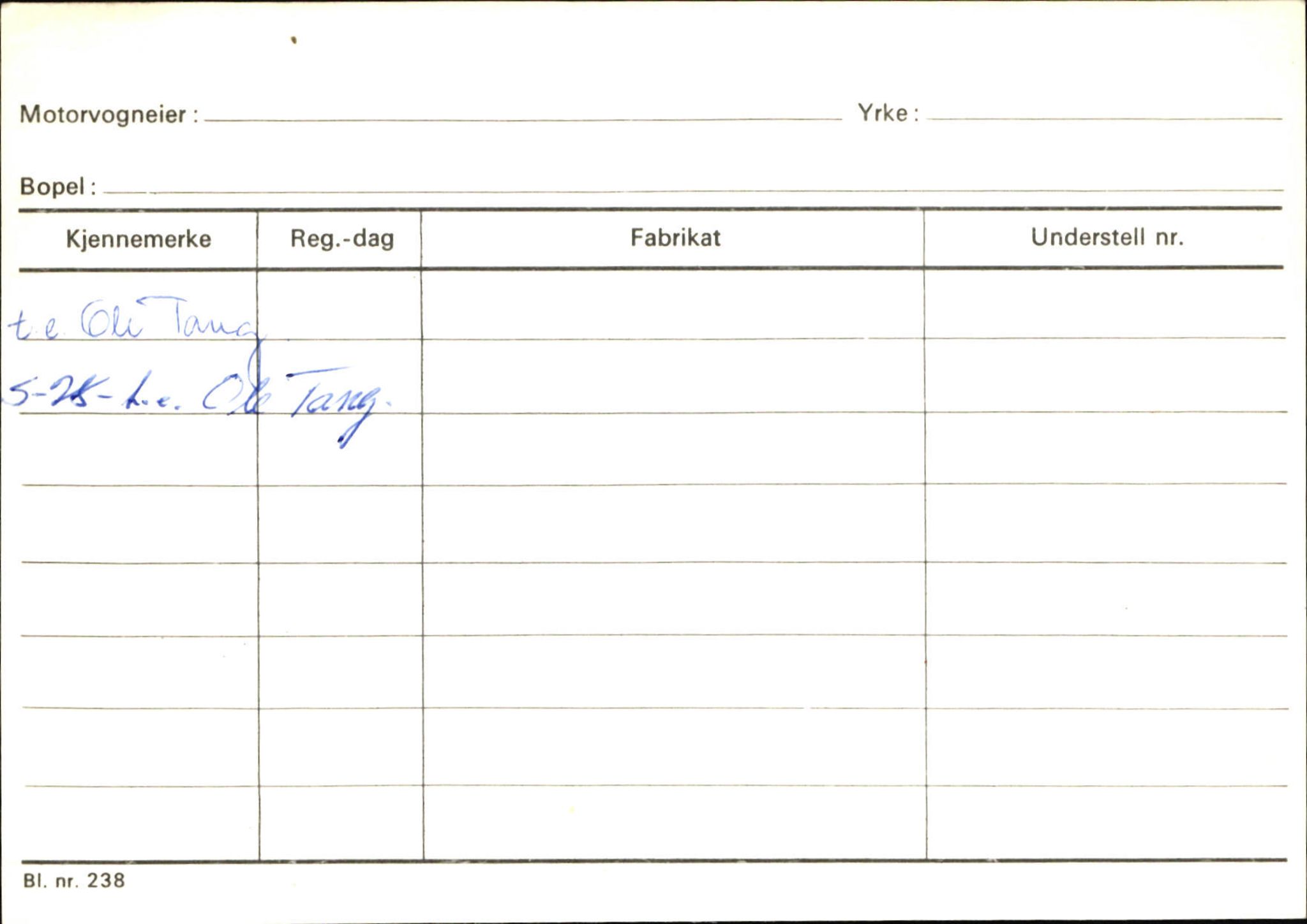 Statens vegvesen, Sogn og Fjordane vegkontor, AV/SAB-A-5301/4/F/L0131: Eigarregister Høyanger P-Å. Stryn S-Å, 1945-1975, p. 1092