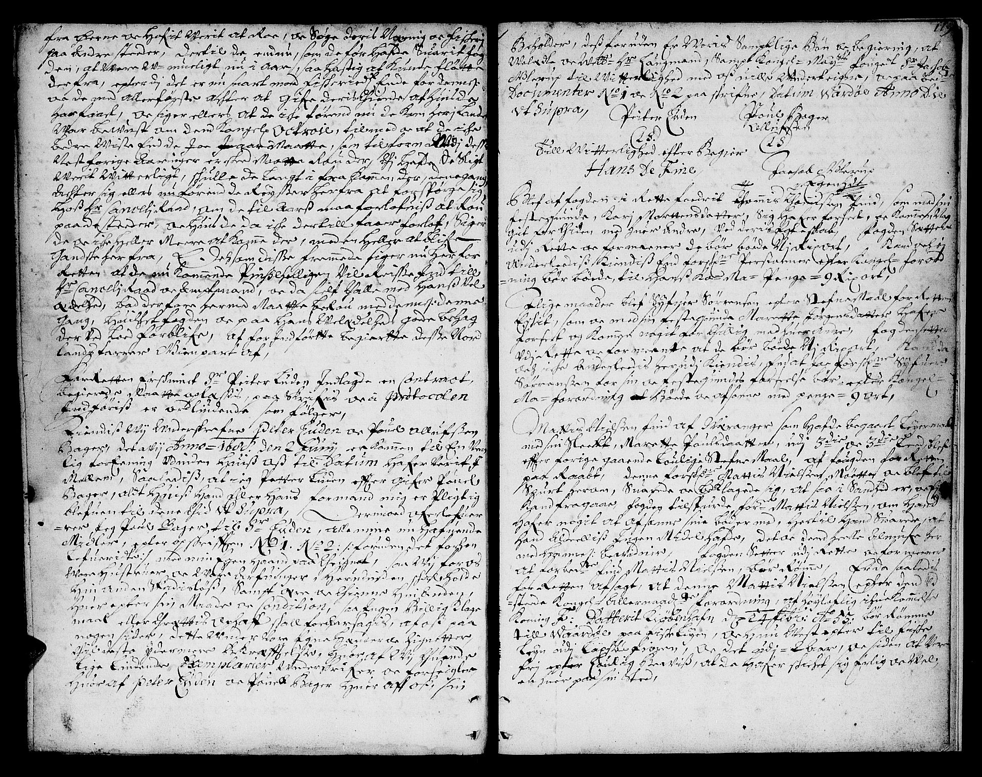 Finnmark sorenskriveri, AV/SATØ-S-0053/F/Fa/L0021: Justisprotokoller, 1685-1688, p. 118b-119a