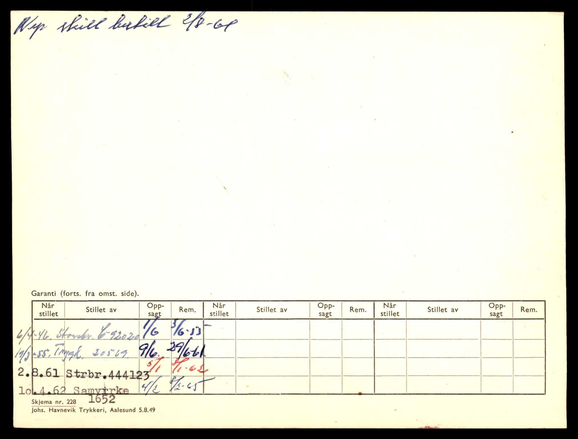 Møre og Romsdal vegkontor - Ålesund trafikkstasjon, AV/SAT-A-4099/F/Fe/L0008: Registreringskort for kjøretøy T 747 - T 894, 1927-1998, p. 174