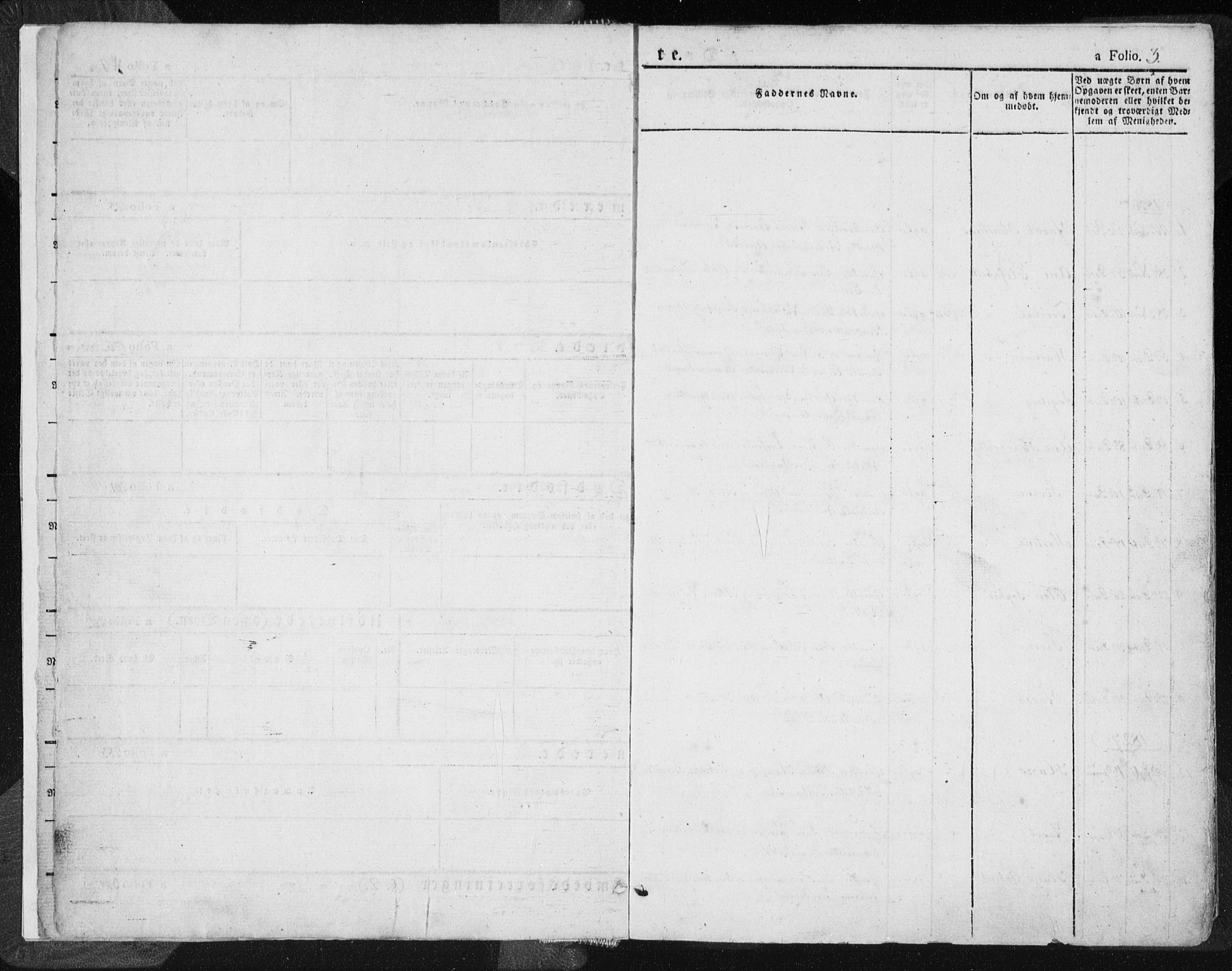 Sokndal sokneprestkontor, SAST/A-101808: Parish register (official) no. A 7.1, 1826-1842, p. 3