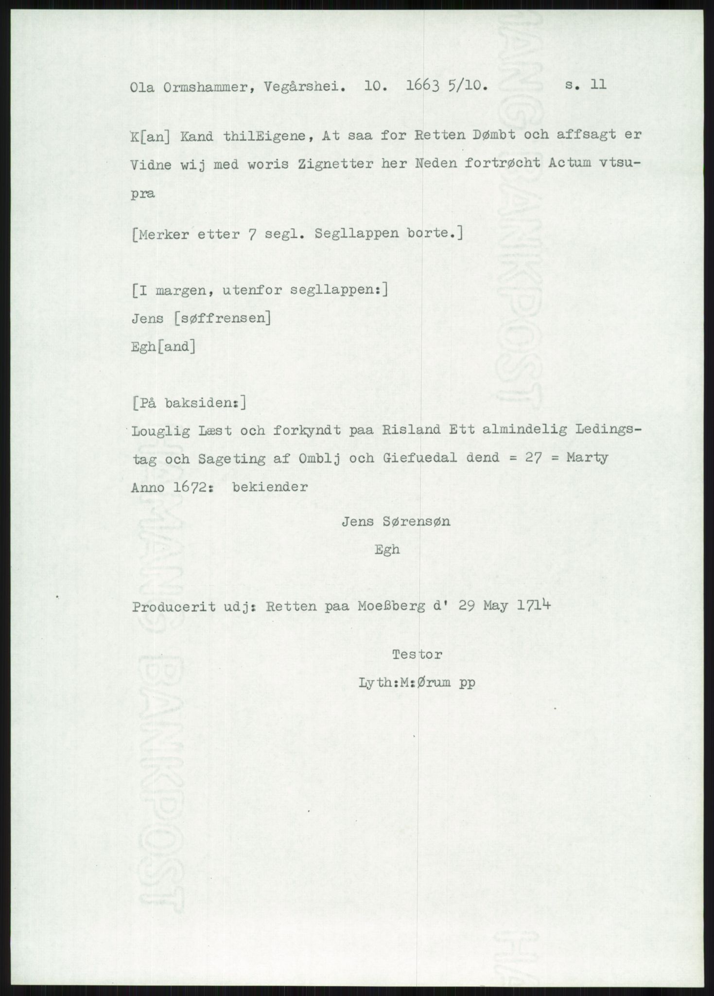 Samlinger til kildeutgivelse, Diplomavskriftsamlingen, AV/RA-EA-4053/H/Ha, p. 3678