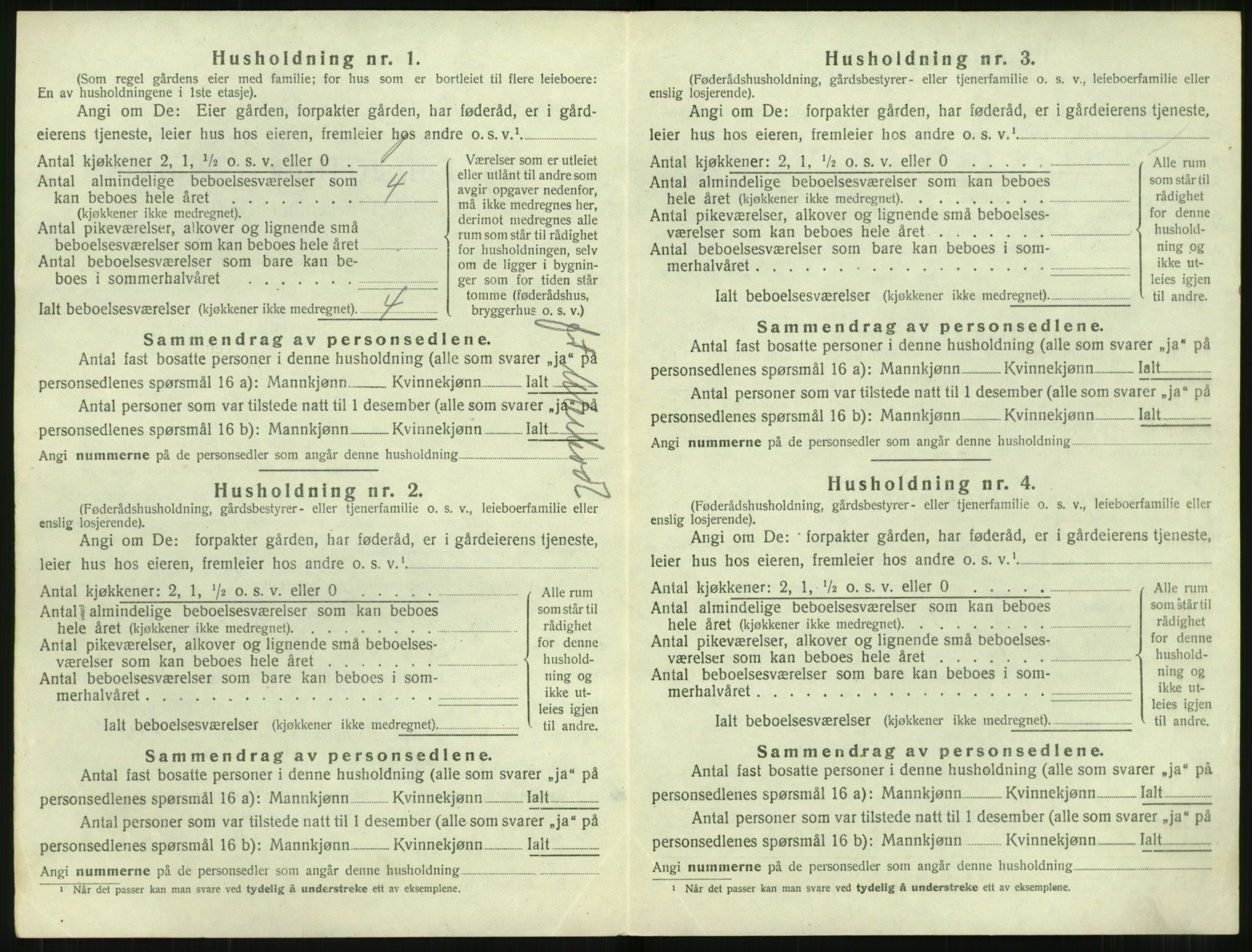 SAT, 1920 census for Ørskog, 1920, p. 429