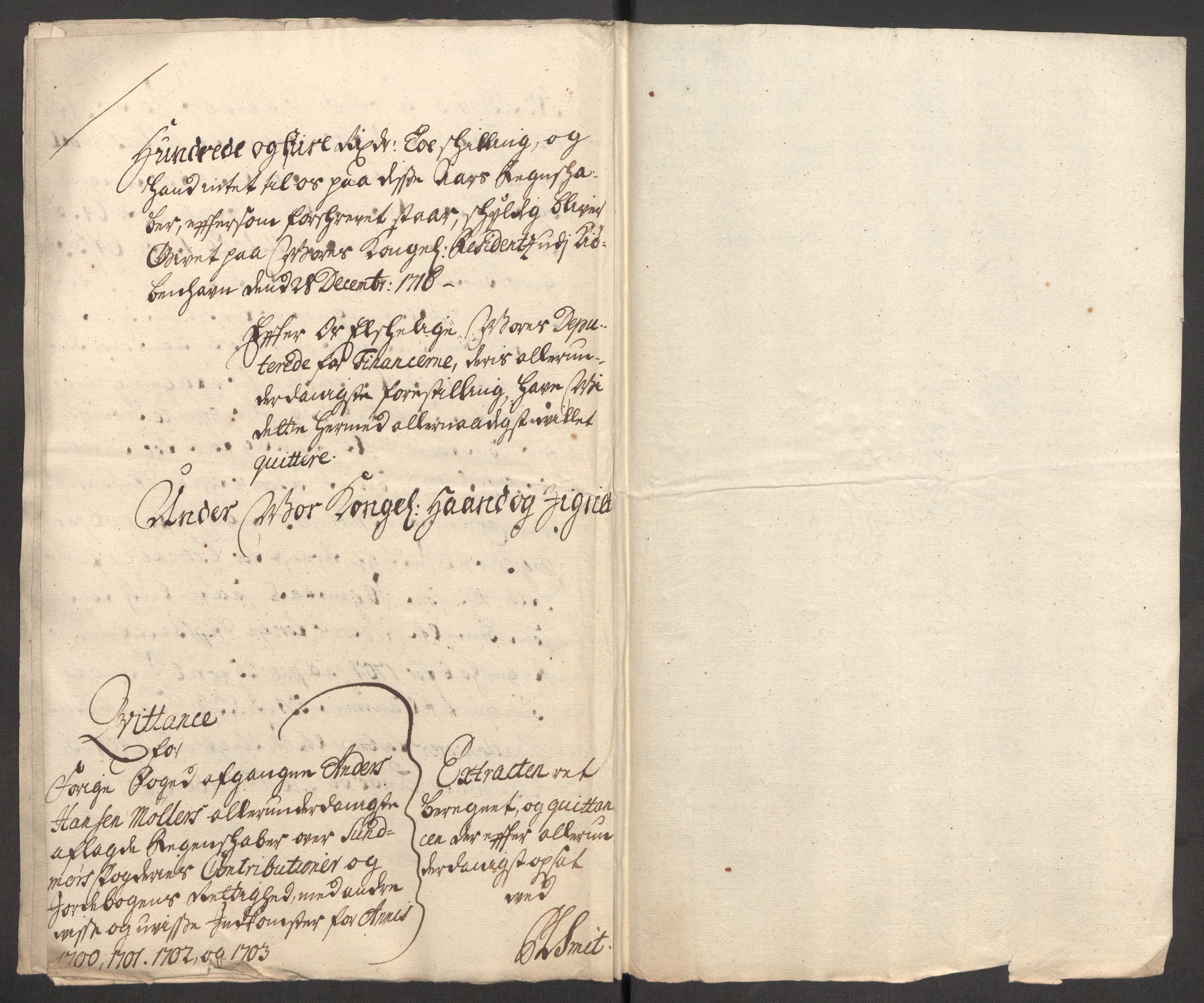 Rentekammeret inntil 1814, Reviderte regnskaper, Fogderegnskap, RA/EA-4092/R54/L3559: Fogderegnskap Sunnmøre, 1702-1703, p. 376