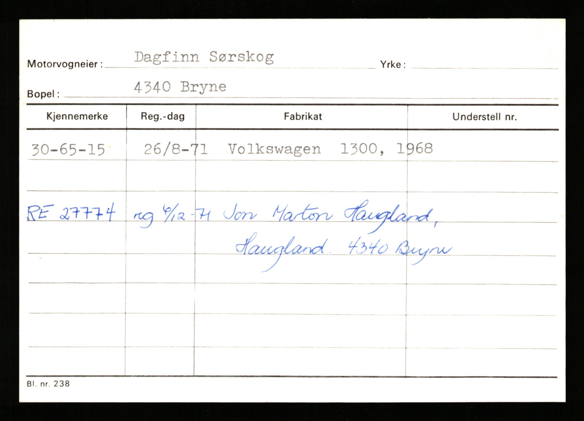 Stavanger trafikkstasjon, AV/SAST-A-101942/0/G/L0011: Registreringsnummer: 240000 - 363477, 1930-1971, p. 1525