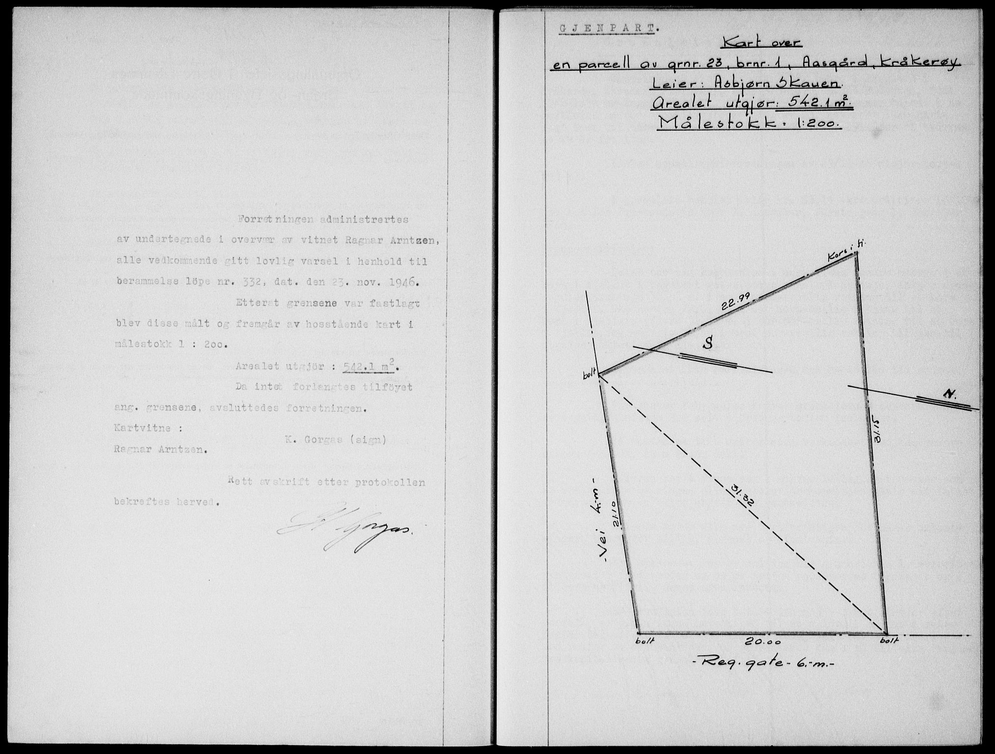 Onsøy sorenskriveri, AV/SAO-A-10474/G/Ga/Gab/L0019b: Mortgage book no. II A-19 B, 1947-1947, Diary no: : 1057/1947