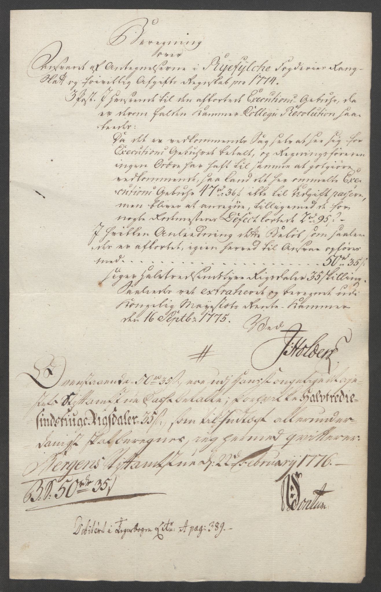 Rentekammeret inntil 1814, Reviderte regnskaper, Fogderegnskap, AV/RA-EA-4092/R47/L2972: Ekstraskatten Ryfylke, 1762-1780, p. 534