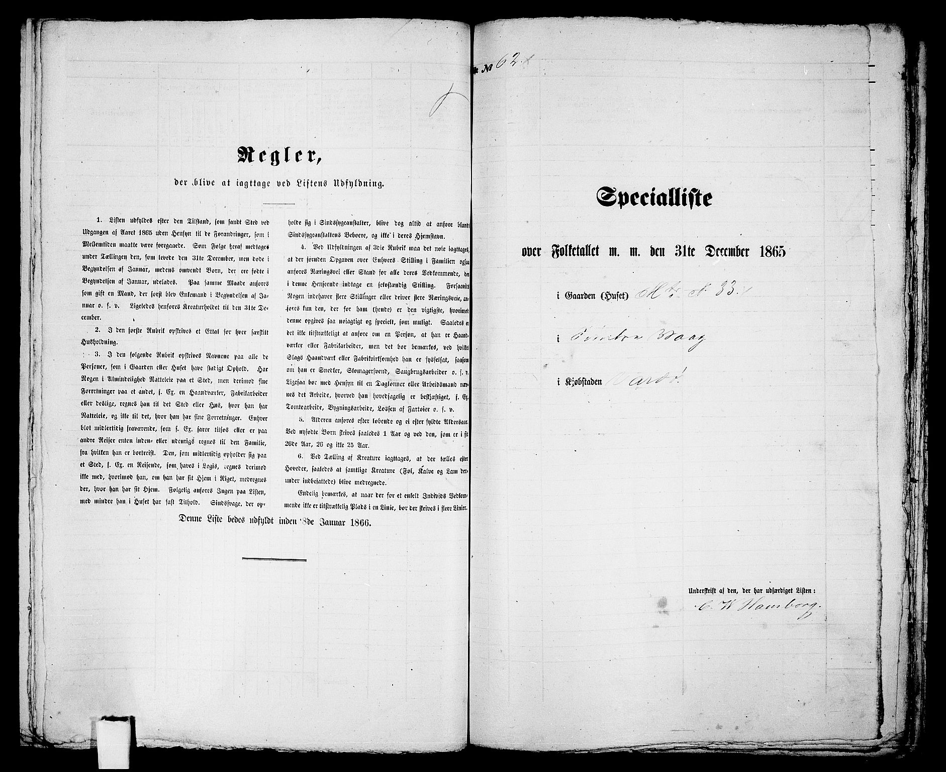 RA, 1865 census for Vardø/Vardø, 1865, p. 130