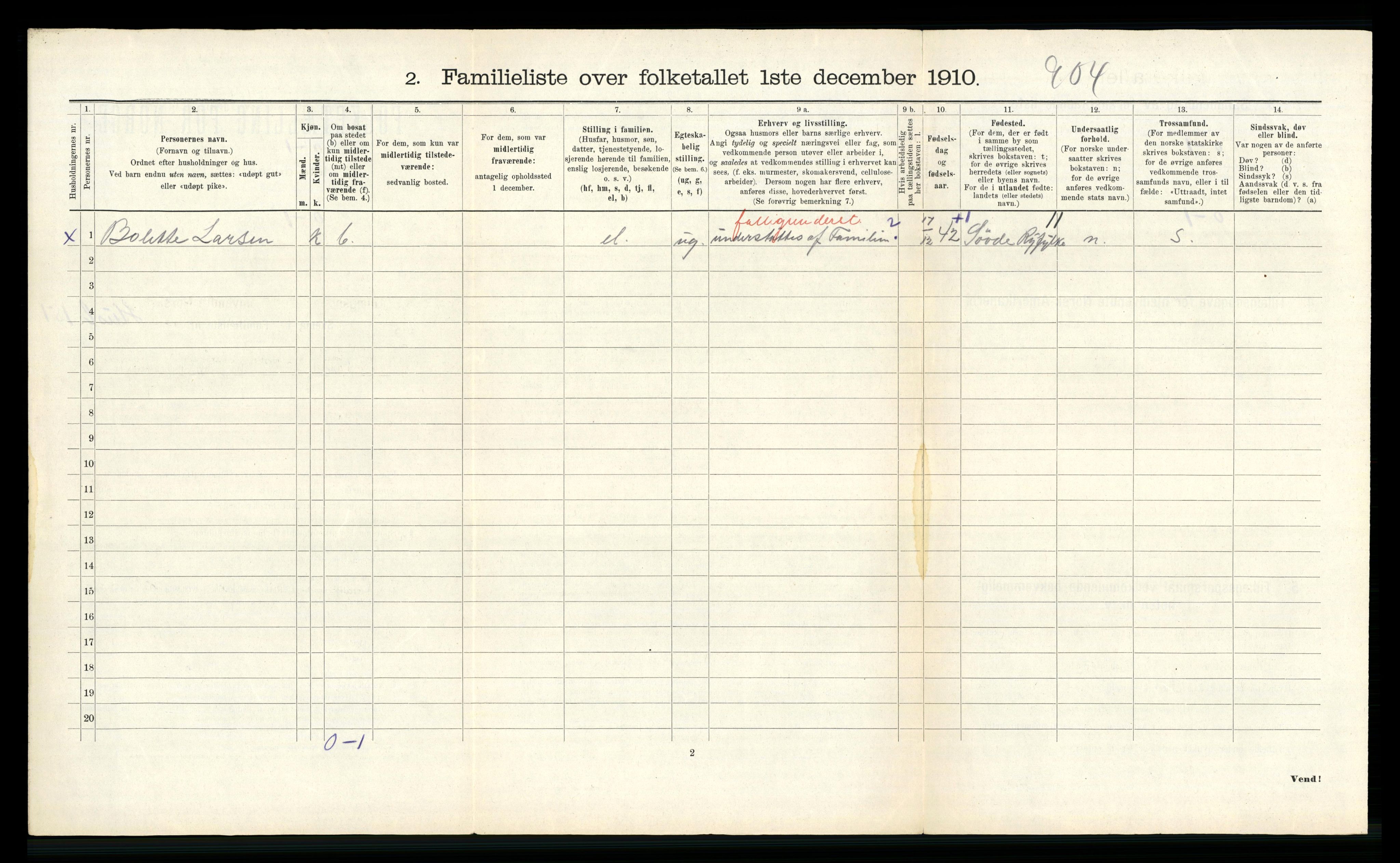 RA, 1910 census for Haugesund, 1910, p. 5295