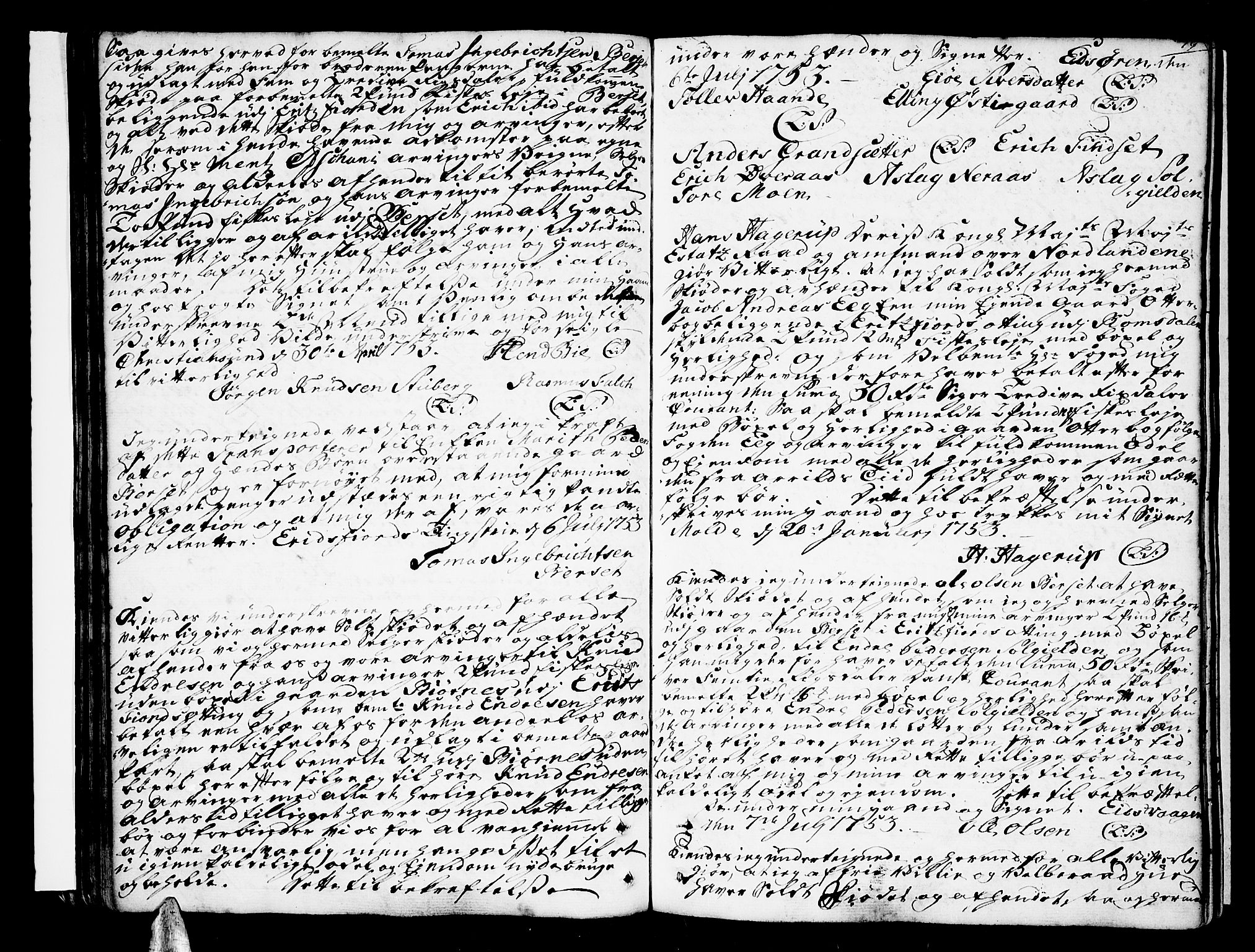 Romsdal sorenskriveri, SAT/A-4149/1/2/2C/L0003: Mortgage book no. 3, 1747-1767, p. 79