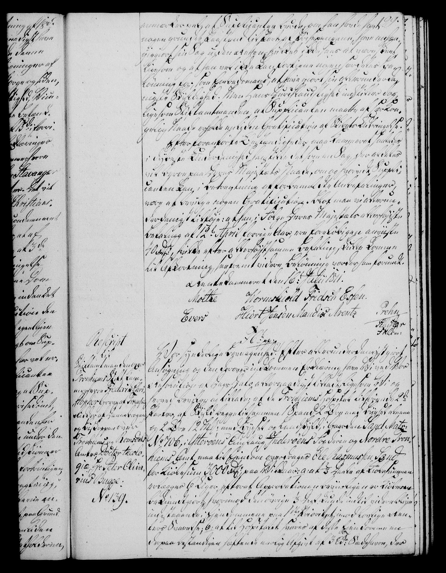 Rentekammeret, Kammerkanselliet, AV/RA-EA-3111/G/Gg/Gga/L0020: Norsk ekspedisjonsprotokoll med register (merket RK 53.20), 1811-1814, p. 99