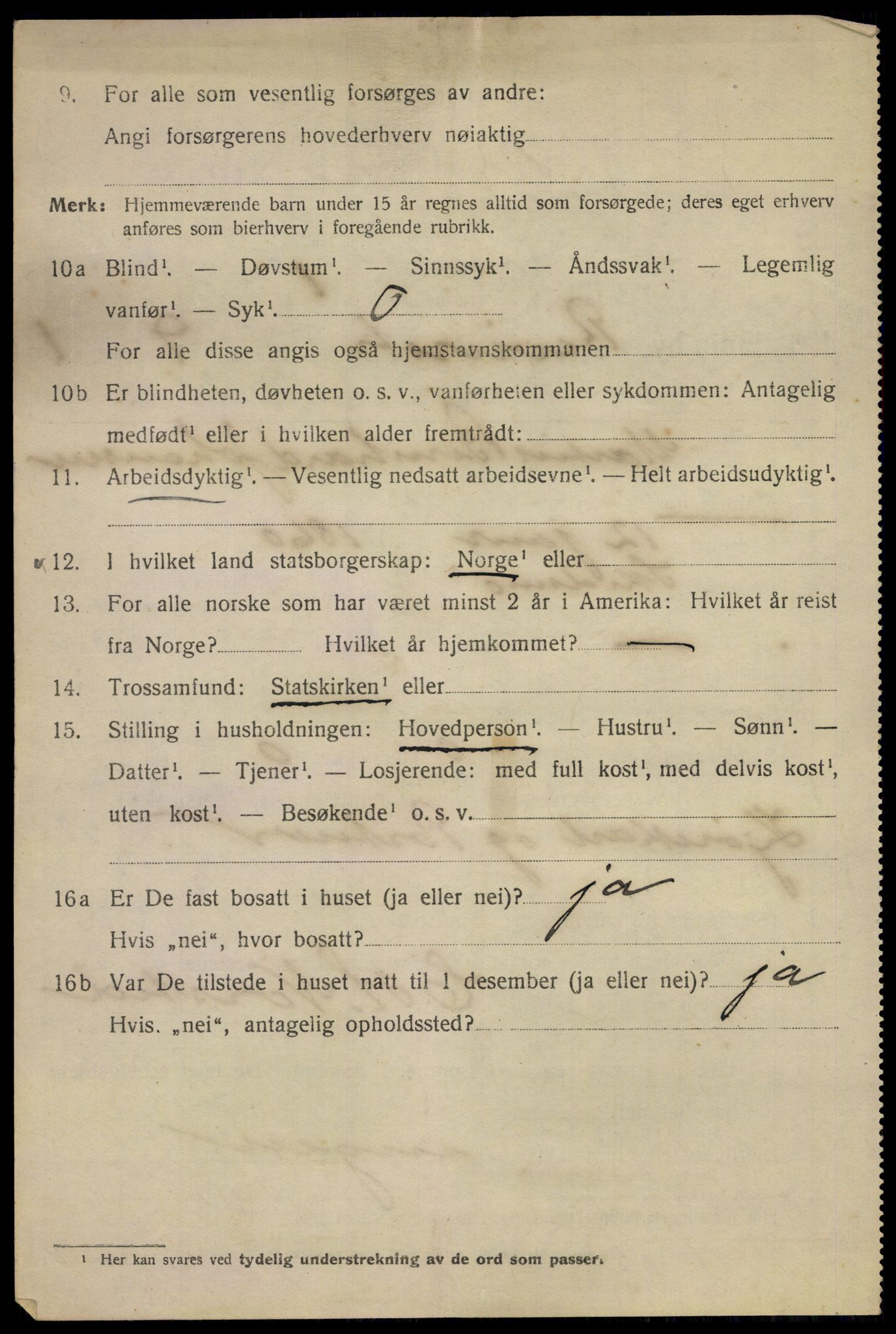 SAO, 1920 census for Kristiania, 1920, p. 462034