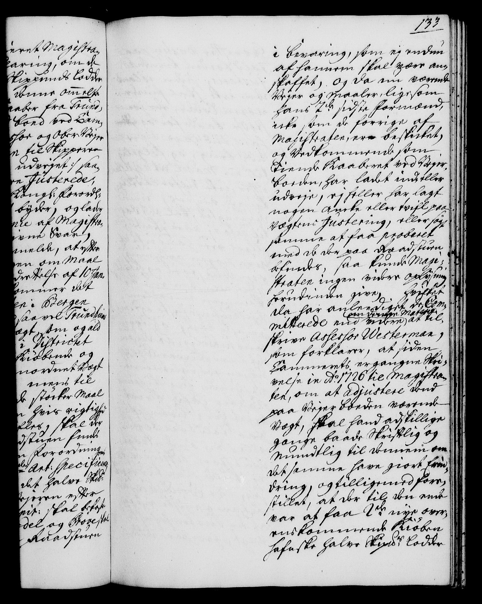 Rentekammeret, Kammerkanselliet, RA/EA-3111/G/Gh/Gha/L0019: Norsk ekstraktmemorialprotokoll (merket RK 53.64), 1736-1737, p. 133