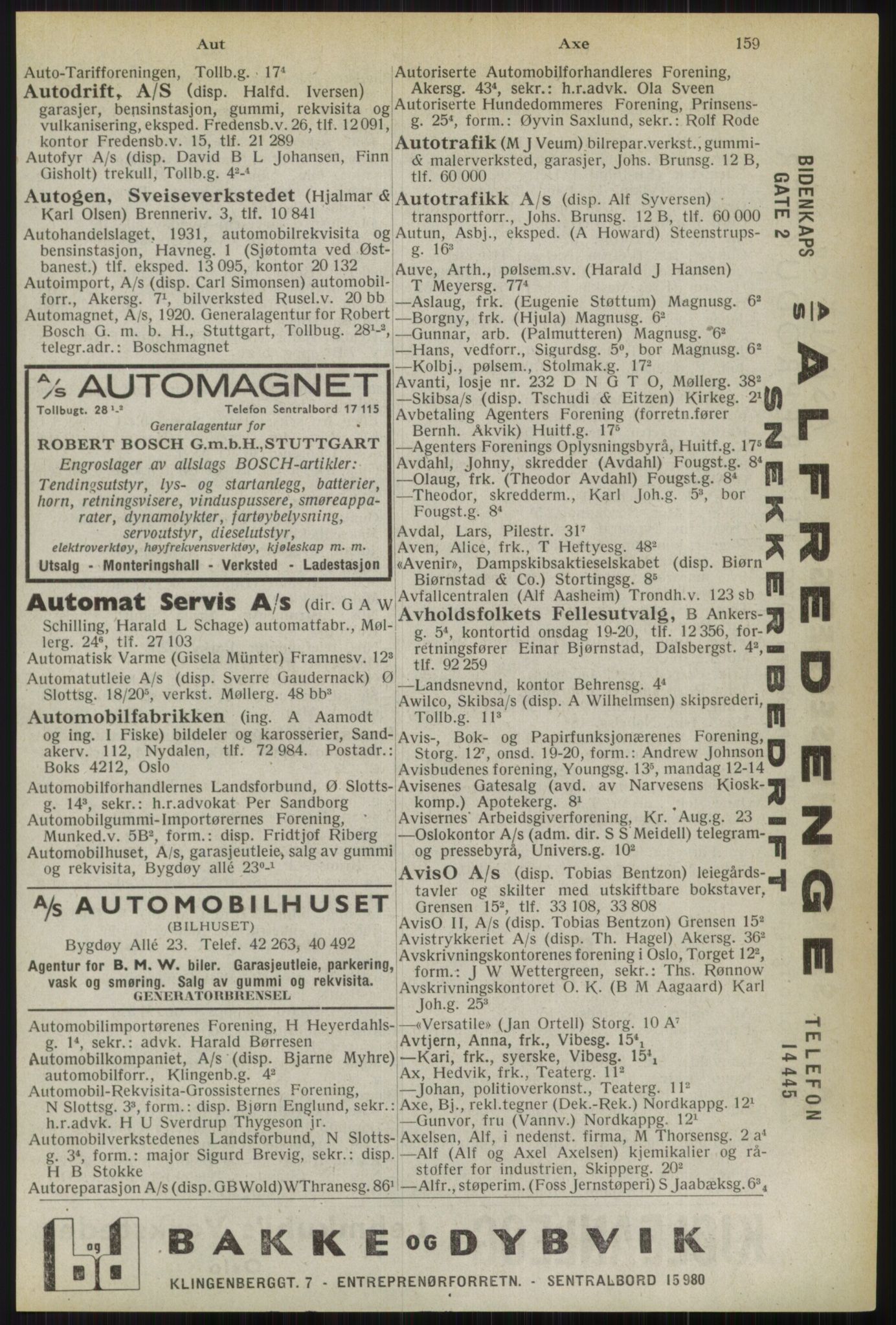 Kristiania/Oslo adressebok, PUBL/-, 1944, p. 159