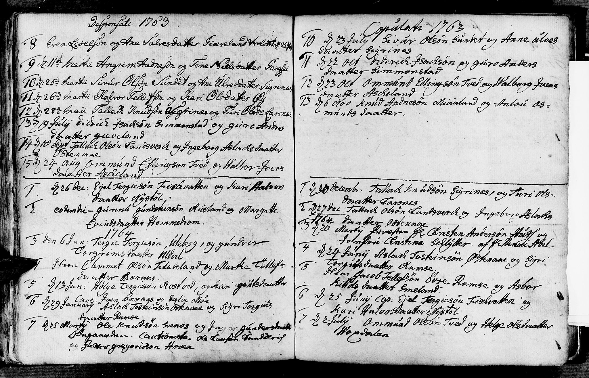 Åmli sokneprestkontor, AV/SAK-1111-0050/F/Fa/Fac/L0003: Parish register (official) no. A 3, 1756-1775, p. 200-201