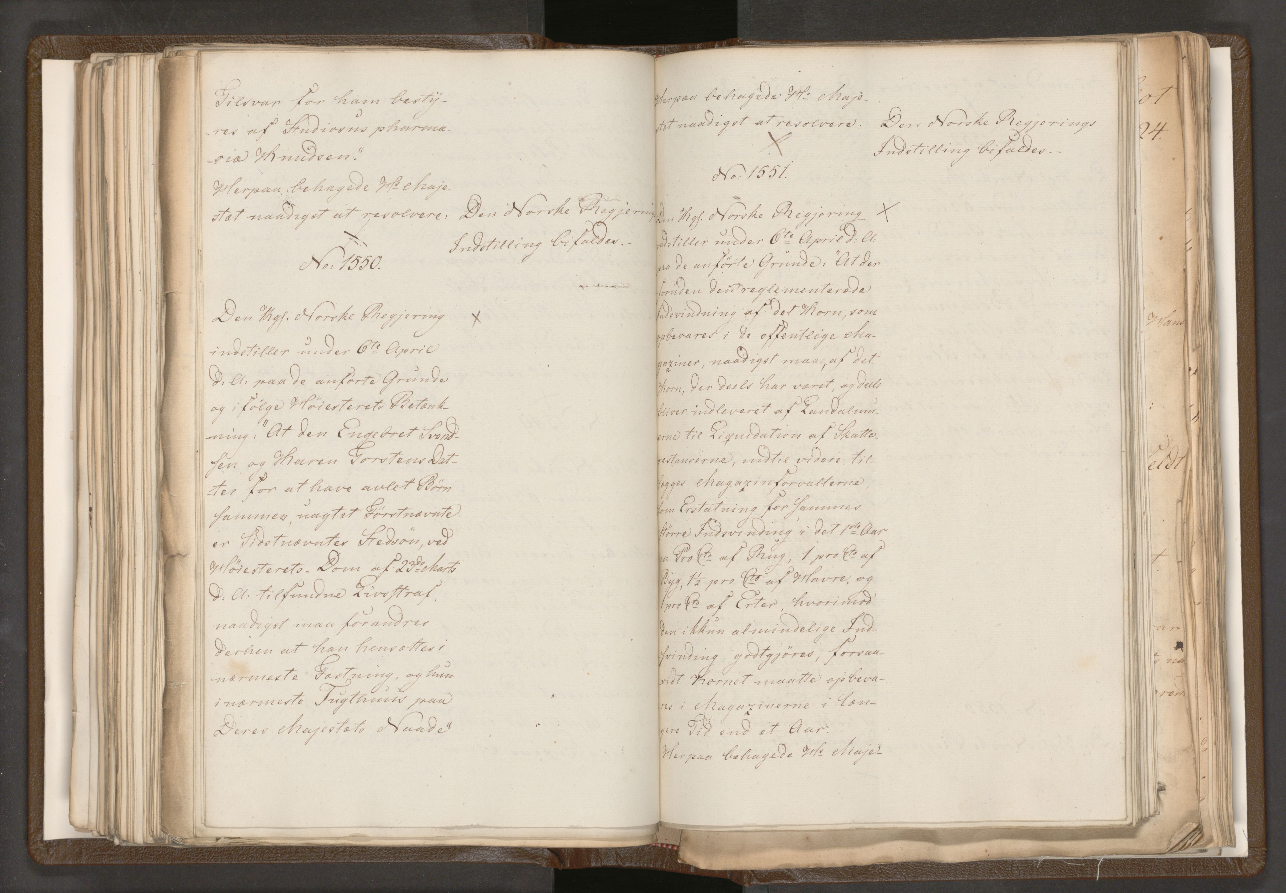 Statsrådssekretariatet, AV/RA-S-1001/A/Ab/L0018: Kgl. res. nr. 1112-1753, 1. halvår, 1824