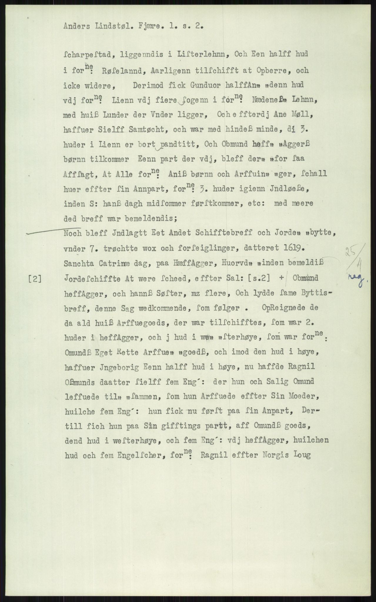 Samlinger til kildeutgivelse, Diplomavskriftsamlingen, RA/EA-4053/H/Ha, p. 3137