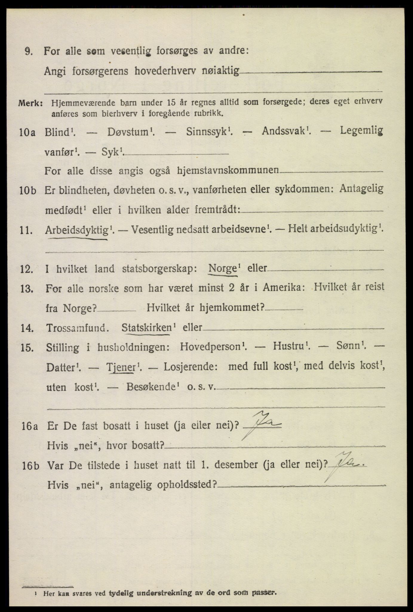 SAH, 1920 census for Østre Gausdal, 1920, p. 4931