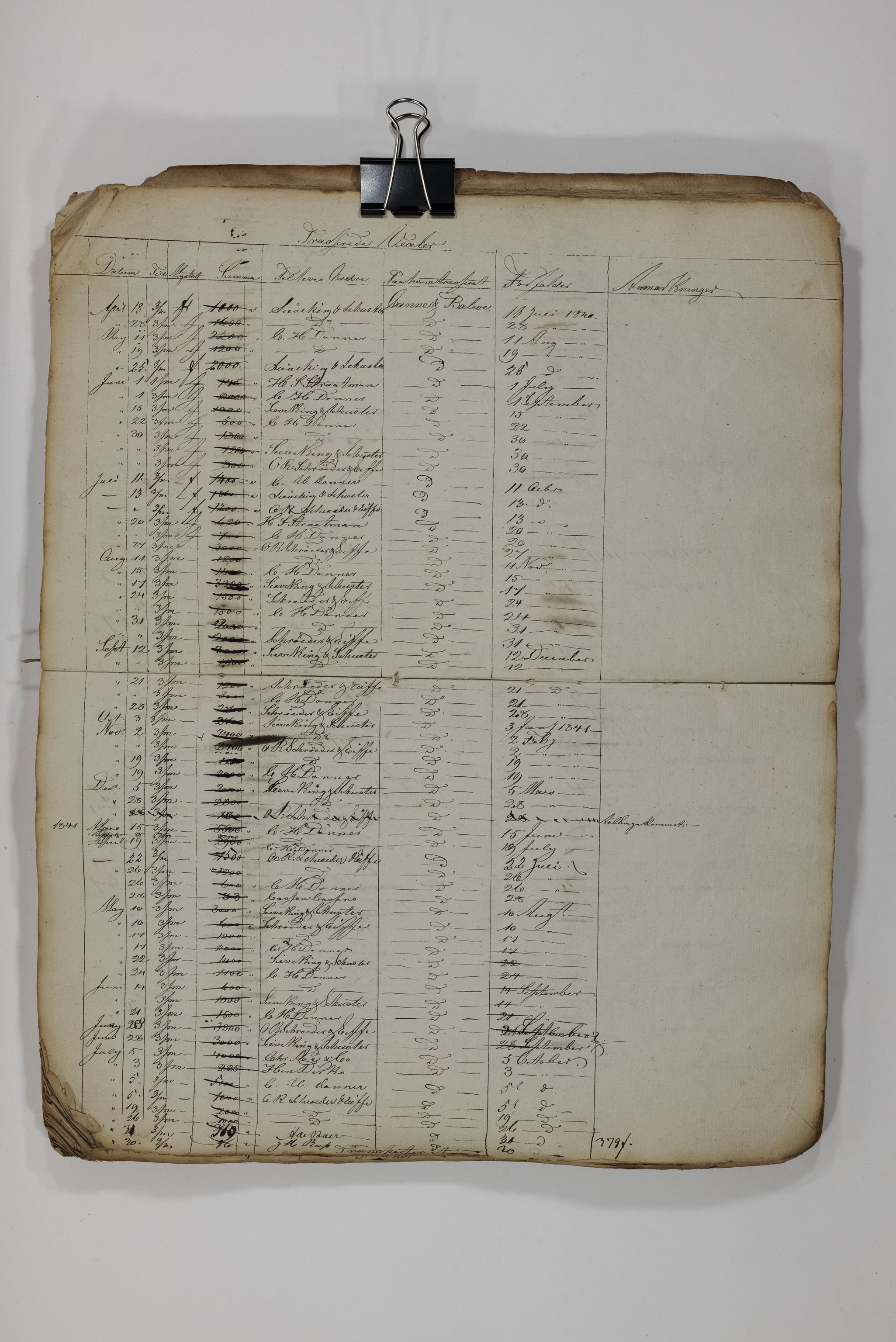 Blehr/ Kjellestad, TEMU/TGM-A-1212/R/Rl/L0011: Transferede veksler, 1836-1857, p. 19