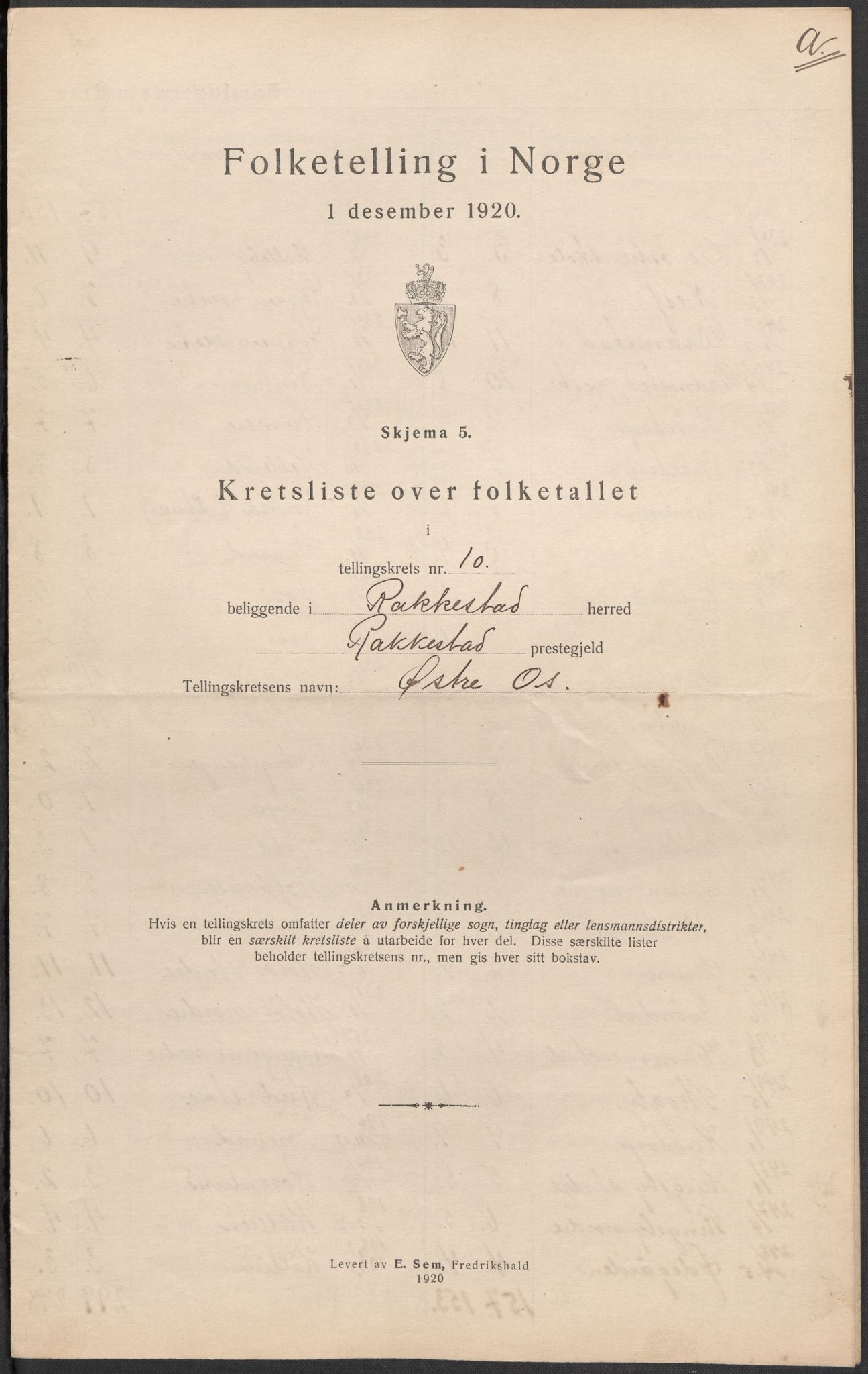 SAO, 1920 census for Rakkestad, 1920, p. 35