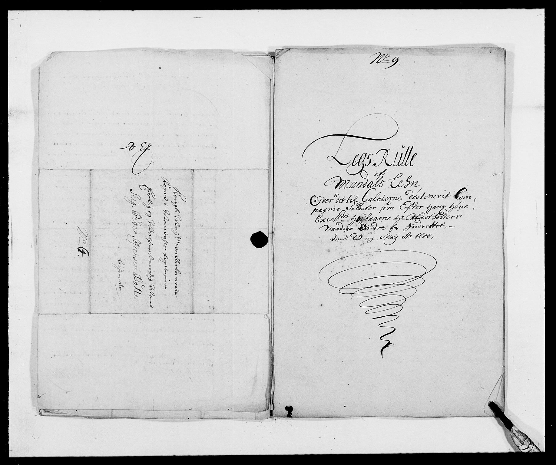 Rentekammeret inntil 1814, Reviderte regnskaper, Fogderegnskap, RA/EA-4092/R42/L2543: Mandal fogderi, 1688-1691, p. 273