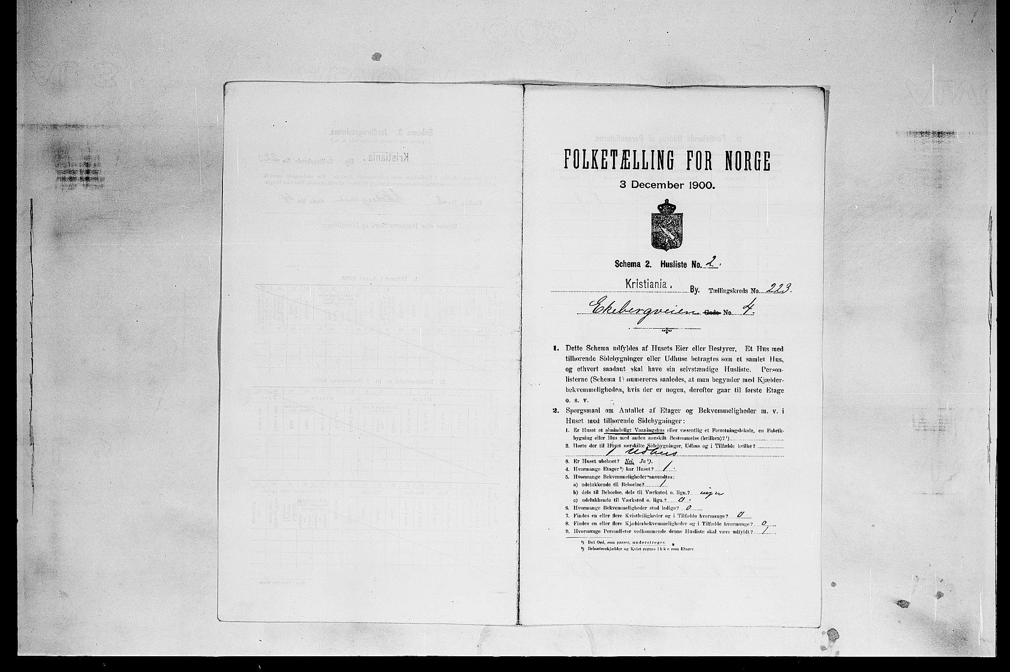 SAO, 1900 census for Kristiania, 1900, p. 18724