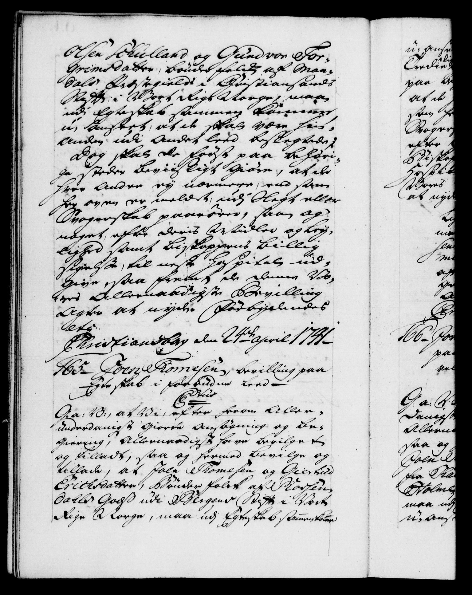 Danske Kanselli 1572-1799, AV/RA-EA-3023/F/Fc/Fca/Fcaa/L0032: Norske registre, 1741-1742, p. 91b