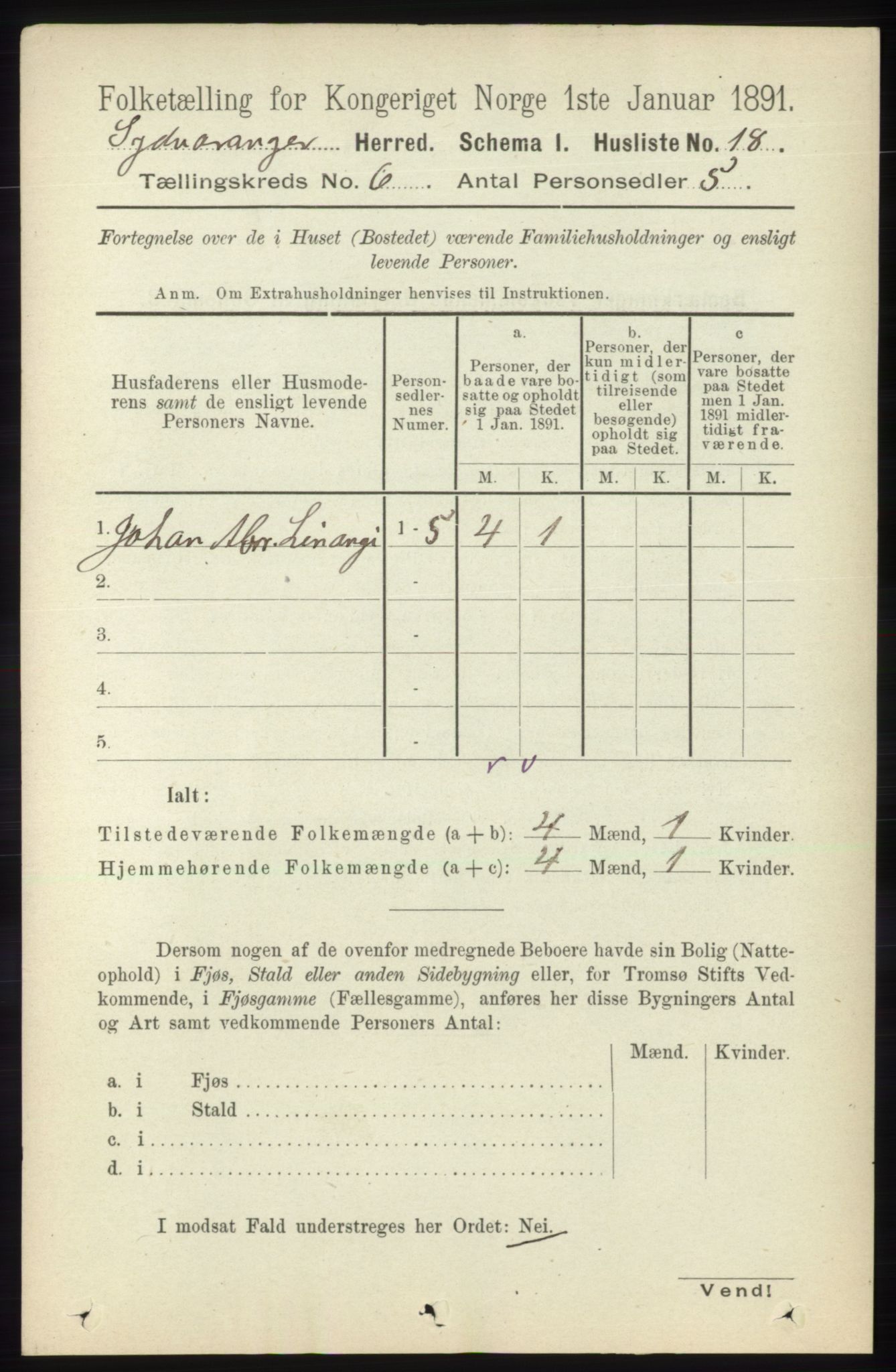 RA, 1891 census for 2030 Sør-Varanger, 1891, p. 1867