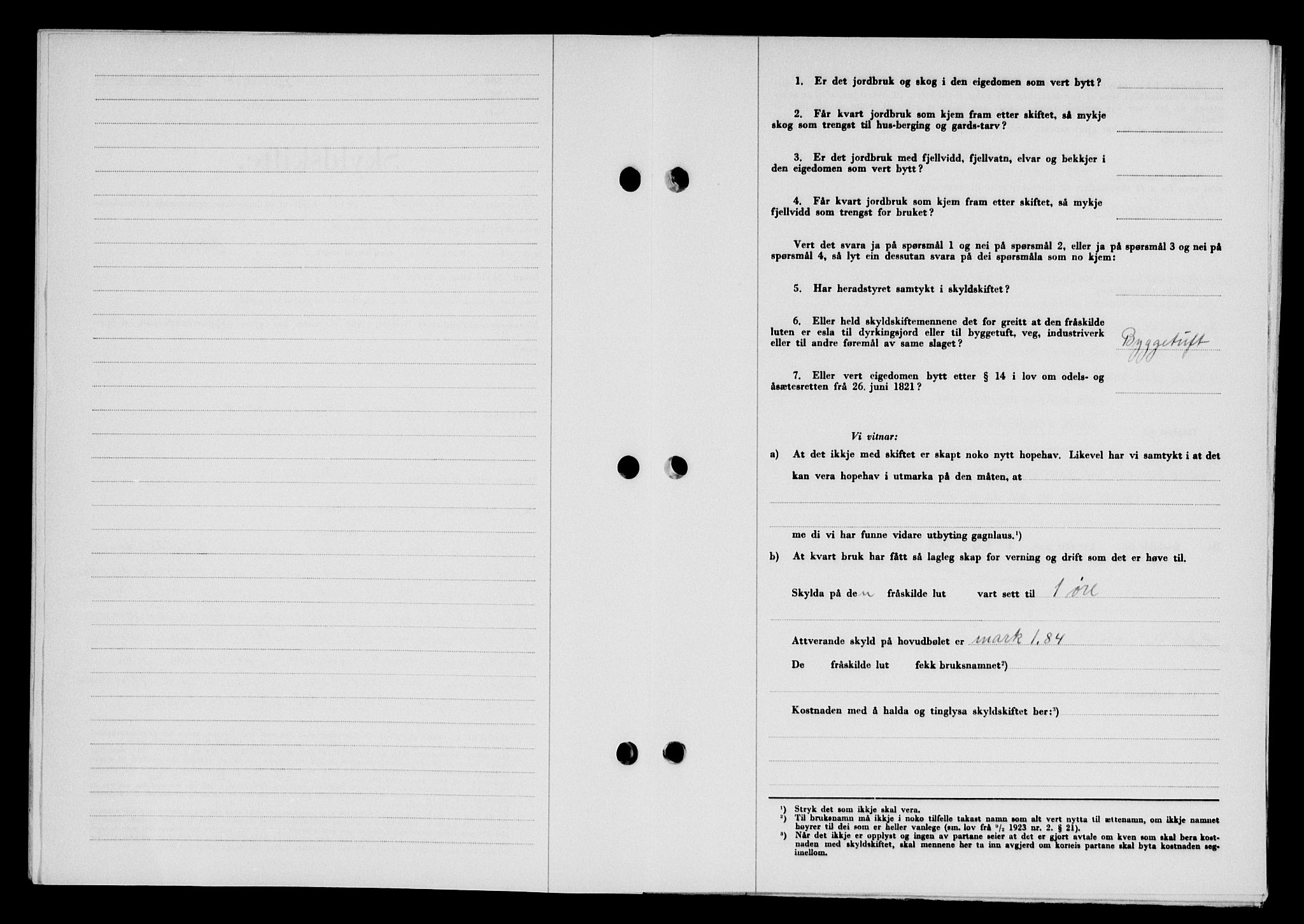 Karmsund sorenskriveri, SAST/A-100311/01/II/IIB/L0101: Mortgage book no. 81A, 1950-1951, Diary no: : 2605/1950