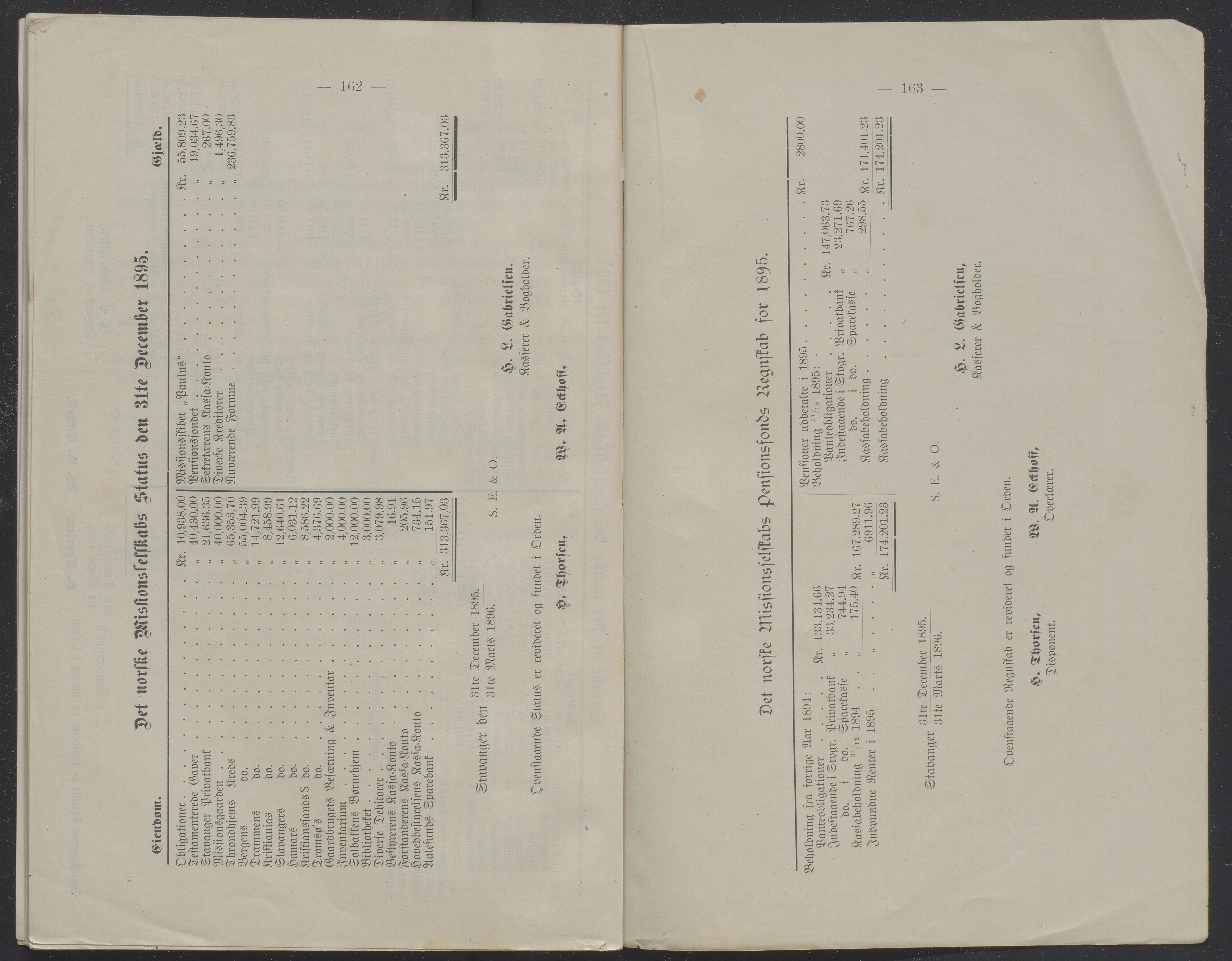 Det Norske Misjonsselskap - hovedadministrasjonen, VID/MA-A-1045/D/Db/Dba/L0339/0007: Beretninger, Bøker, Skrifter o.l   / Årsberetninger. Heftet. 54. , 1896, p. 162-163