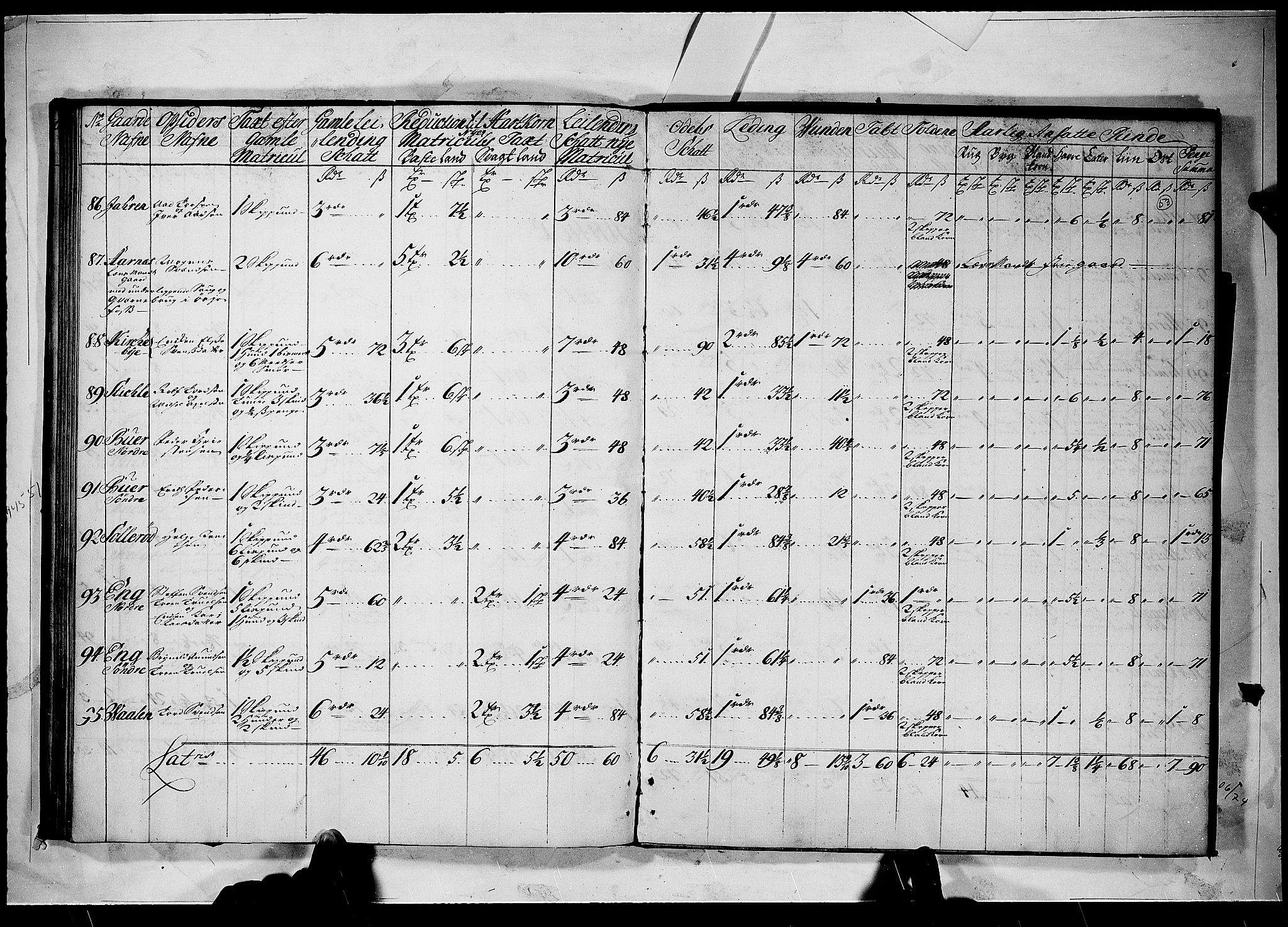 Rentekammeret inntil 1814, Realistisk ordnet avdeling, AV/RA-EA-4070/N/Nb/Nbf/L0098: Idd og Marker matrikkelprotokoll, 1723, p. 52b-53a