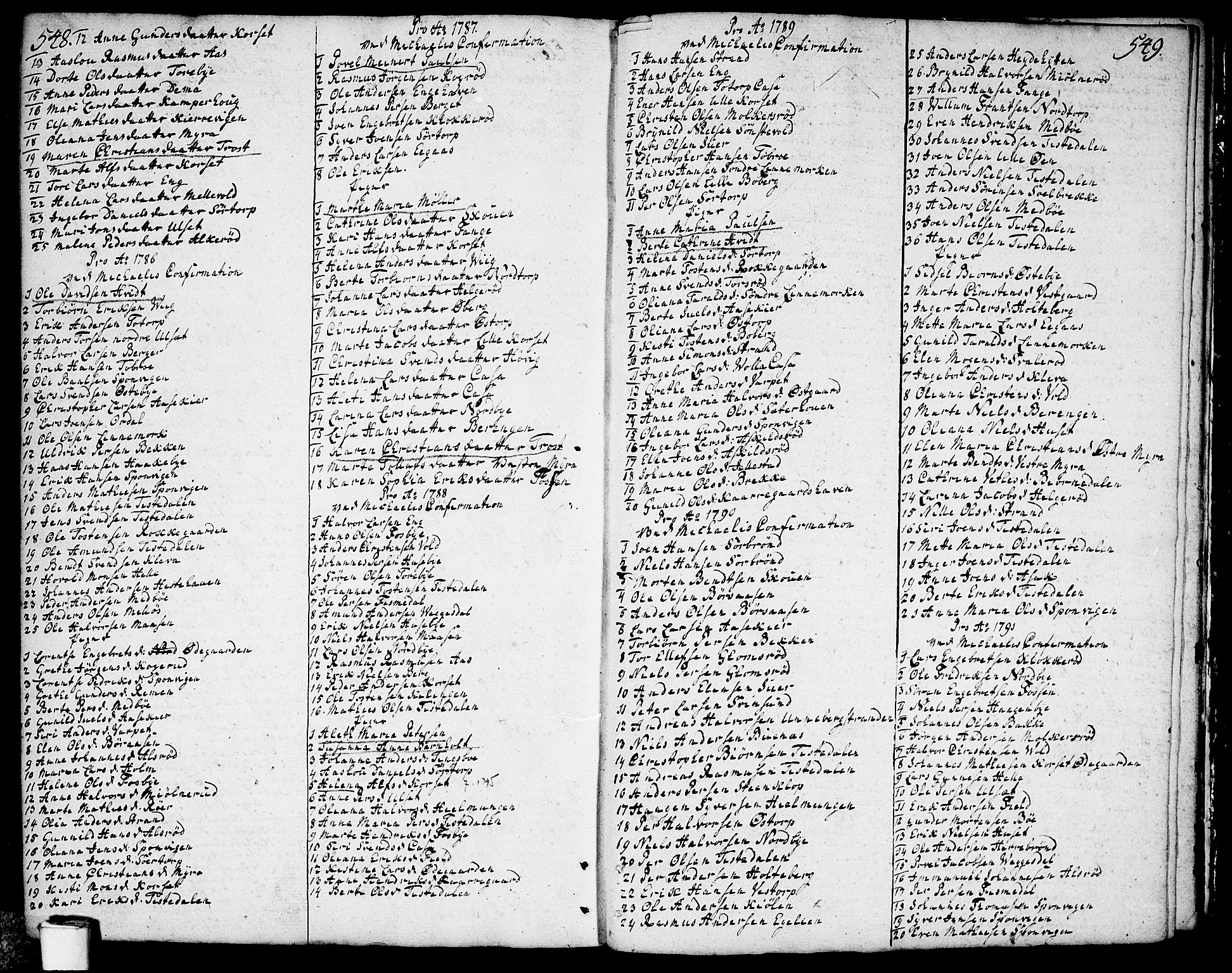 Berg prestekontor Kirkebøker, SAO/A-10902/F/Fa/L0001: Parish register (official) no. I 1, 1770-1814, p. 548-549