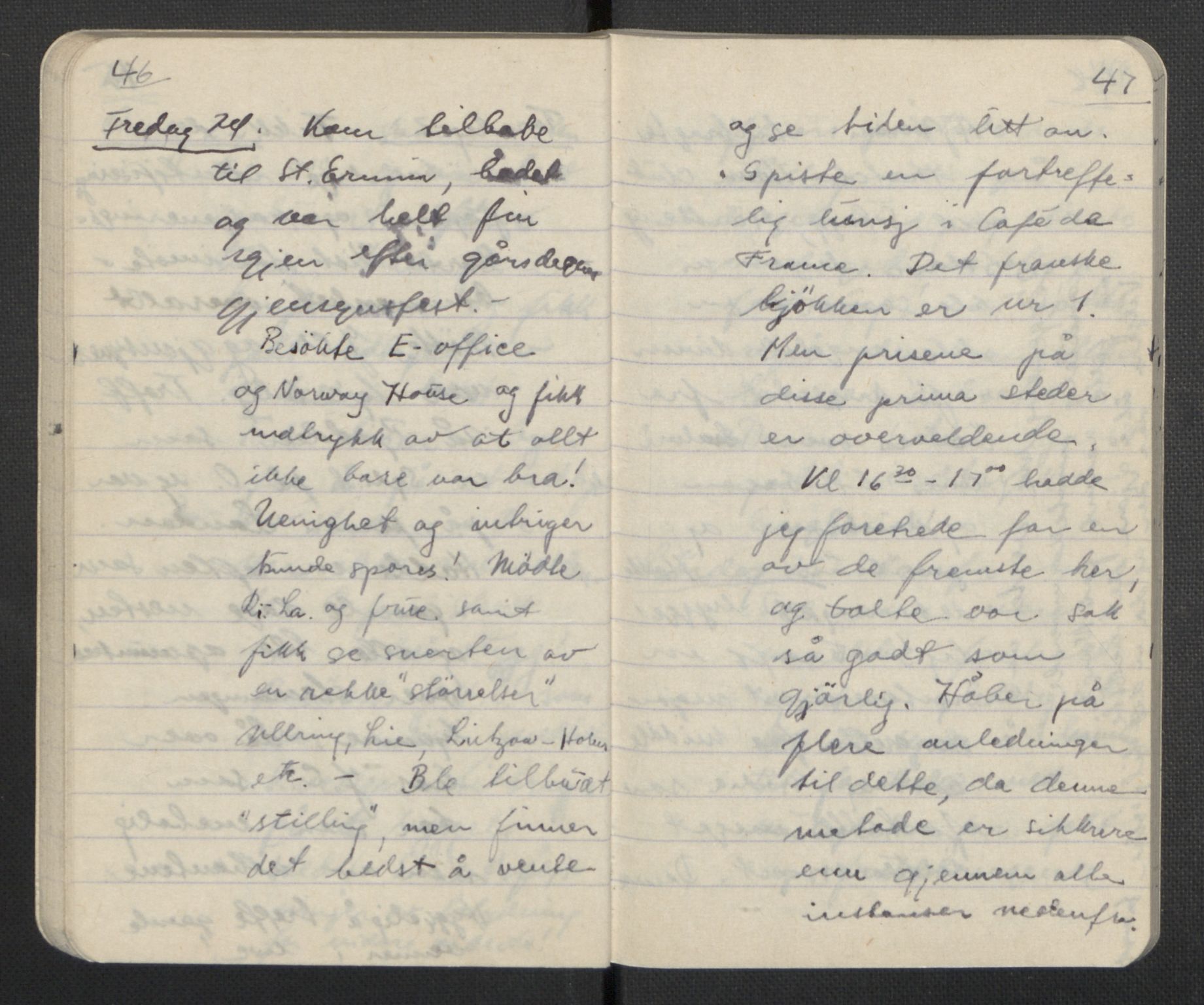 Tronstad, Leif, AV/RA-PA-0354/F/L0001: Dagbøker, 1941-1945, p. 30