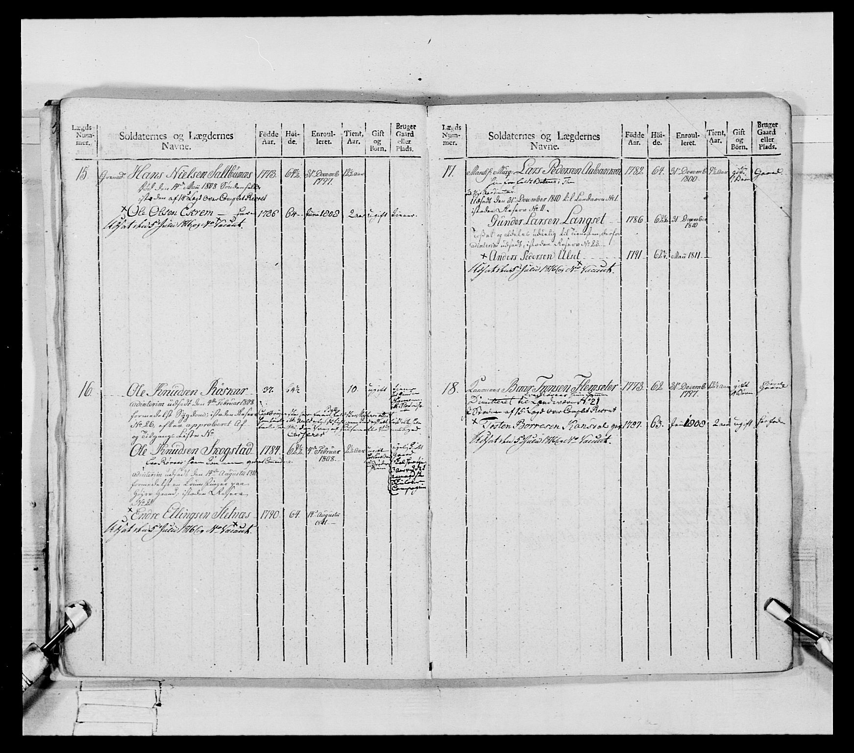 Generalitets- og kommissariatskollegiet, Det kongelige norske kommissariatskollegium, AV/RA-EA-5420/E/Eh/L0083a: 2. Trondheimske nasjonale infanteriregiment, 1810, p. 114