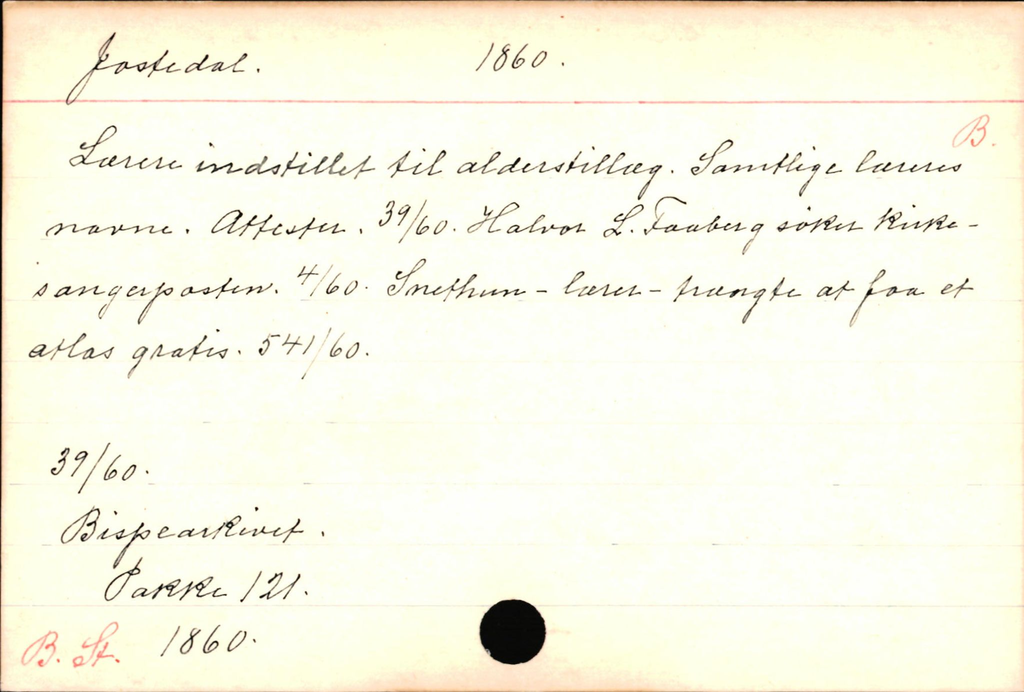 Haugen, Johannes - lærer, AV/SAB-SAB/PA-0036/01/L0001: Om klokkere og lærere, 1521-1904, p. 8338