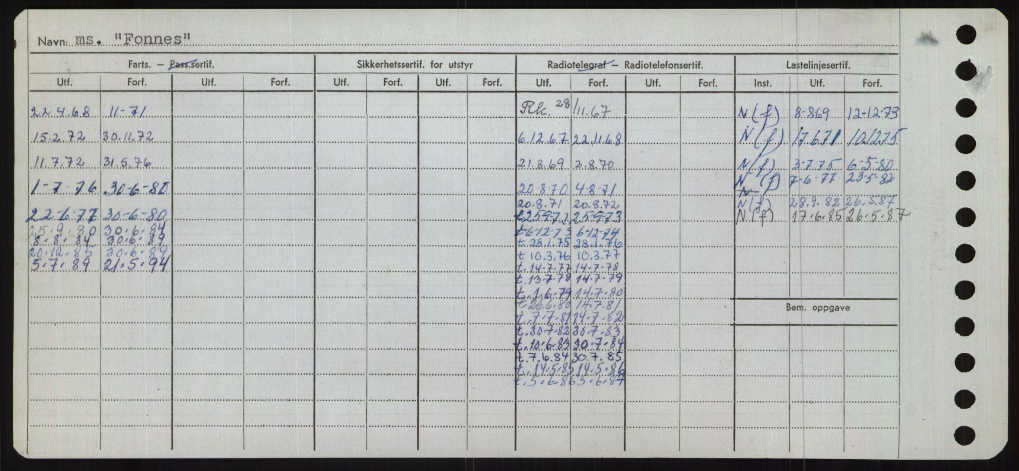 Sjøfartsdirektoratet med forløpere, Skipsmålingen, RA/S-1627/H/Ha/L0002/0001: Fartøy, Eik-Hill / Fartøy, Eik-F, p. 674