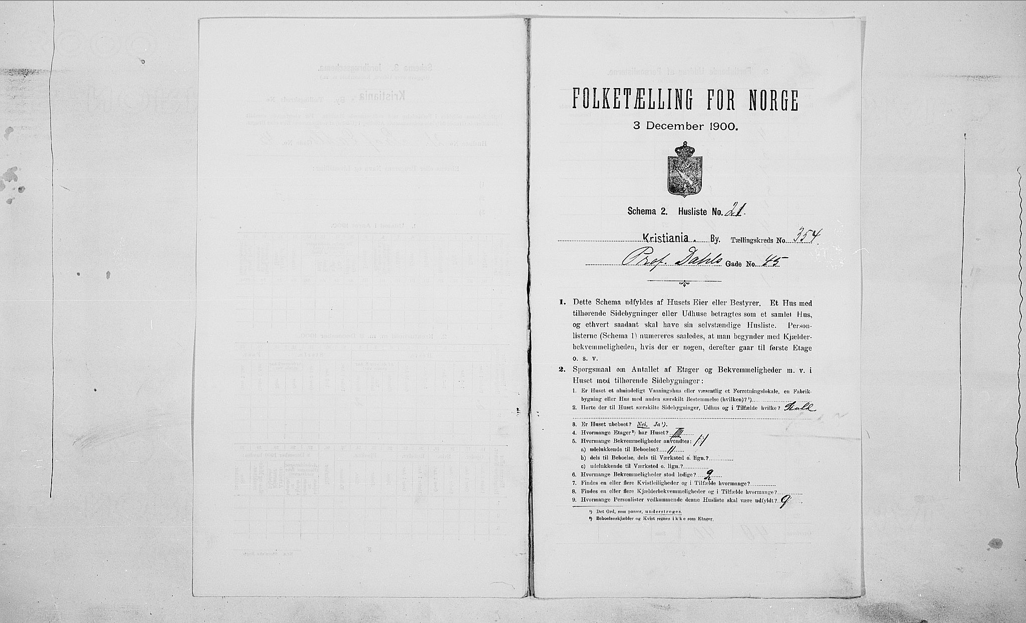 SAO, 1900 census for Kristiania, 1900, p. 73377