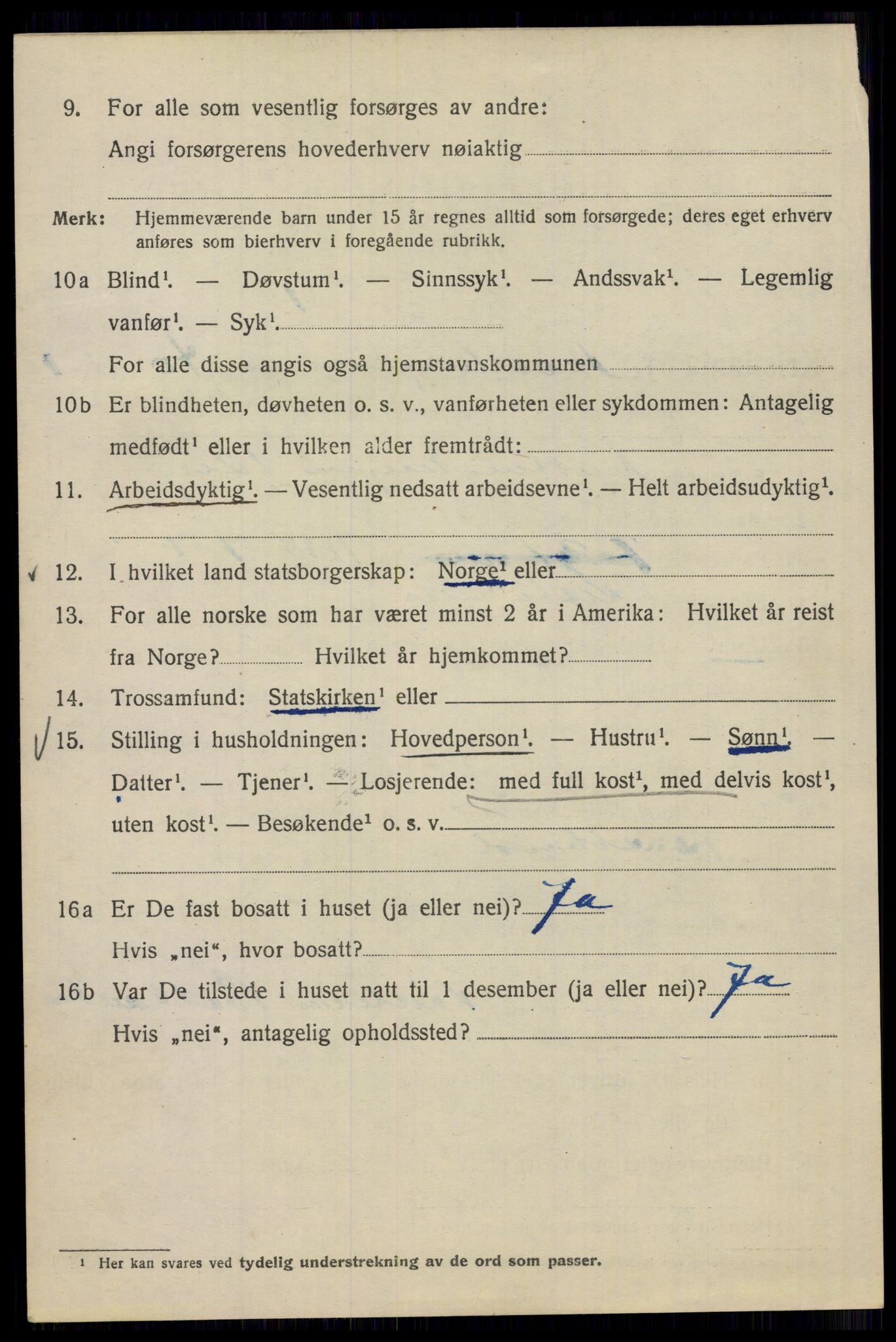 SAO, 1920 census for Kristiania, 1920, p. 133982