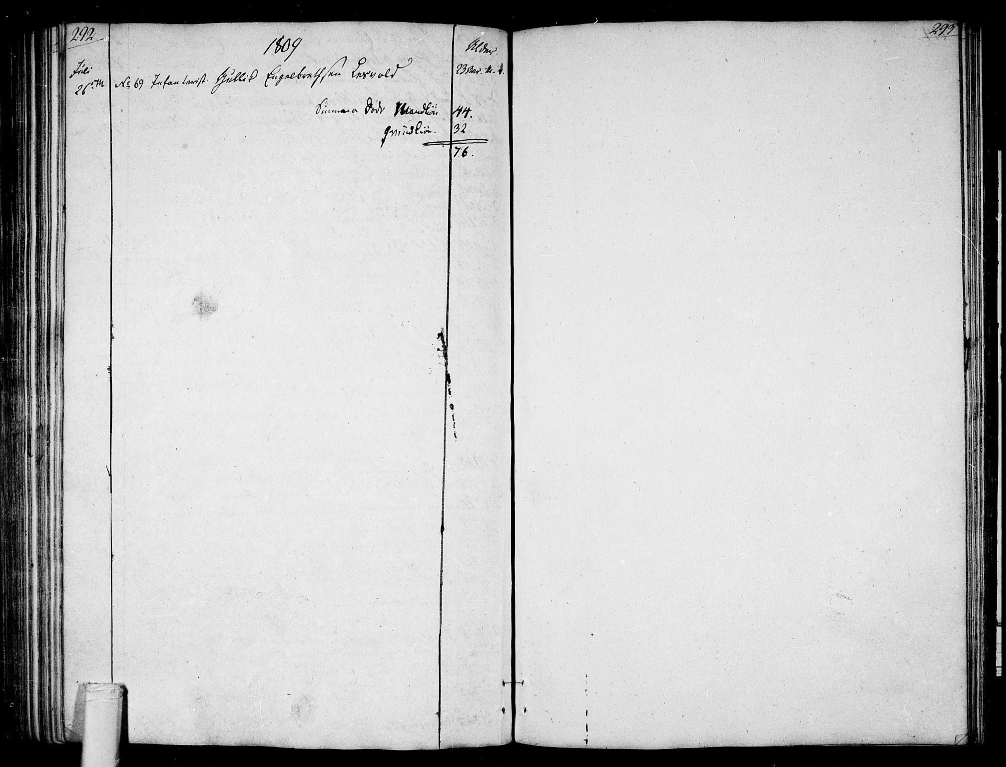 Tønsberg kirkebøker, AV/SAKO-A-330/F/Fb/L0002: Parish register (official) no. II 2, 1797-1809, p. 292-293