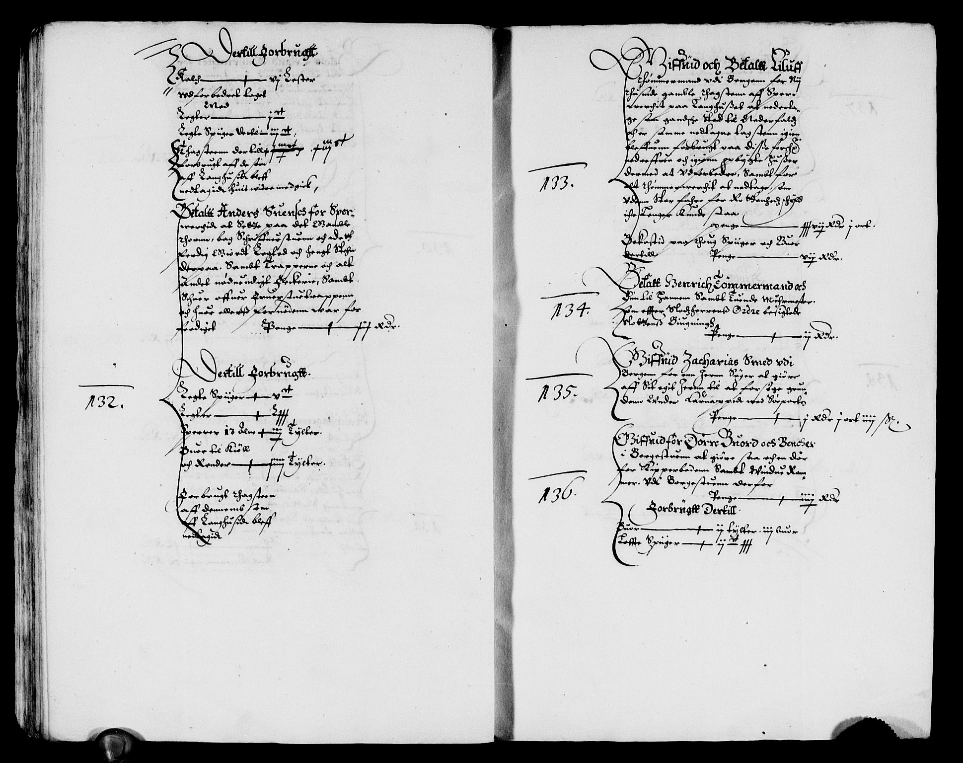 Rentekammeret inntil 1814, Reviderte regnskaper, Lensregnskaper, AV/RA-EA-5023/R/Rb/Rbt/L0095: Bergenhus len, 1642-1644